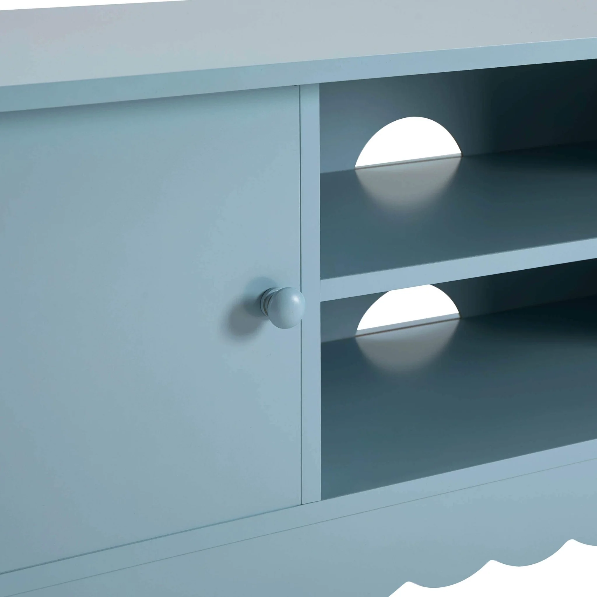 Betty Tv Unit for TVs up to 60" - Sky Blue - Image 13