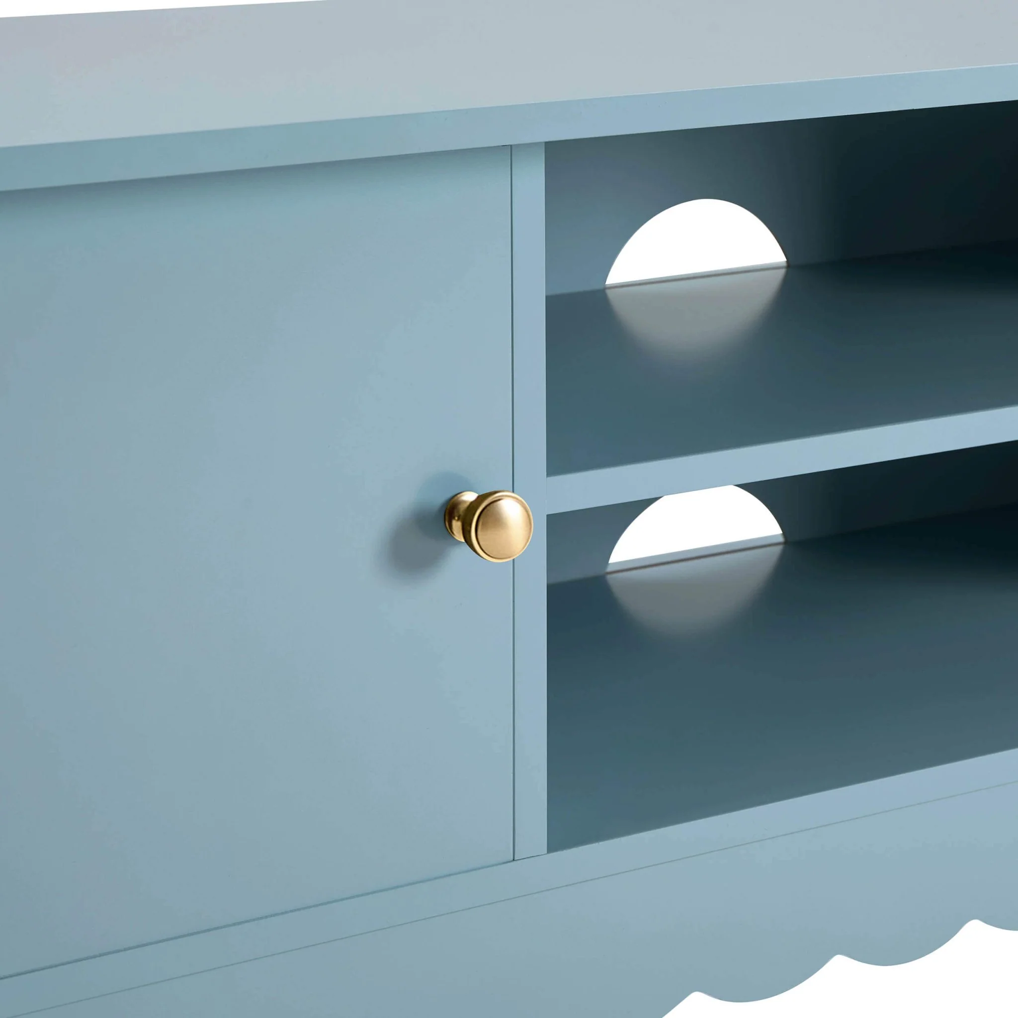 Betty Tv Unit for TVs up to 60" - Sky Blue - Image 8