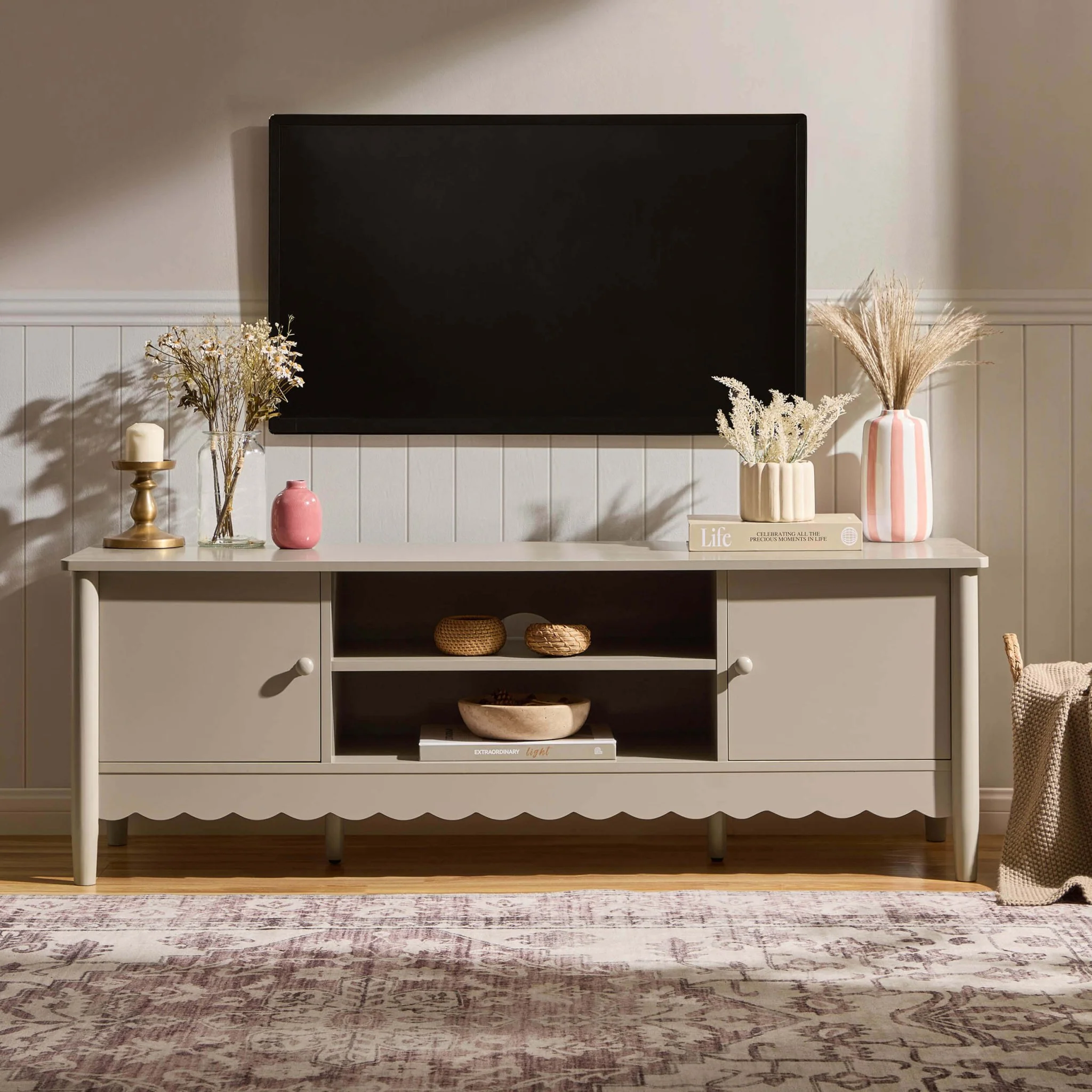 Betty Tv Unit for TVs up to 60" - Taupe - Image 8