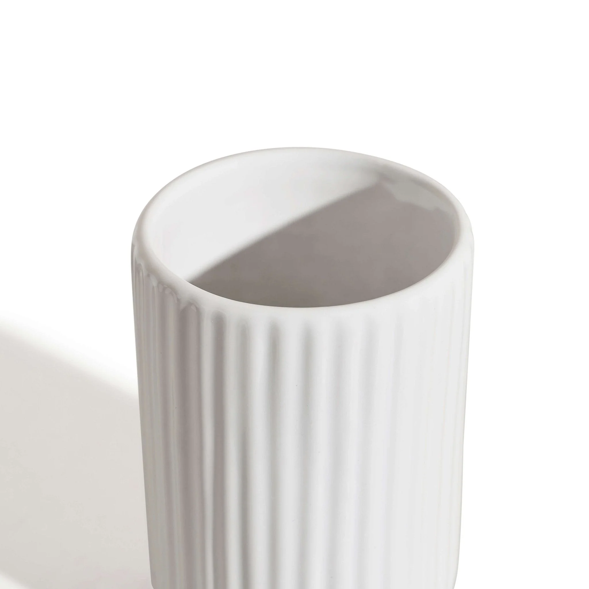 Blake Ribbed Glaze Accessories Bundle - Set of 2 - White - Image 6