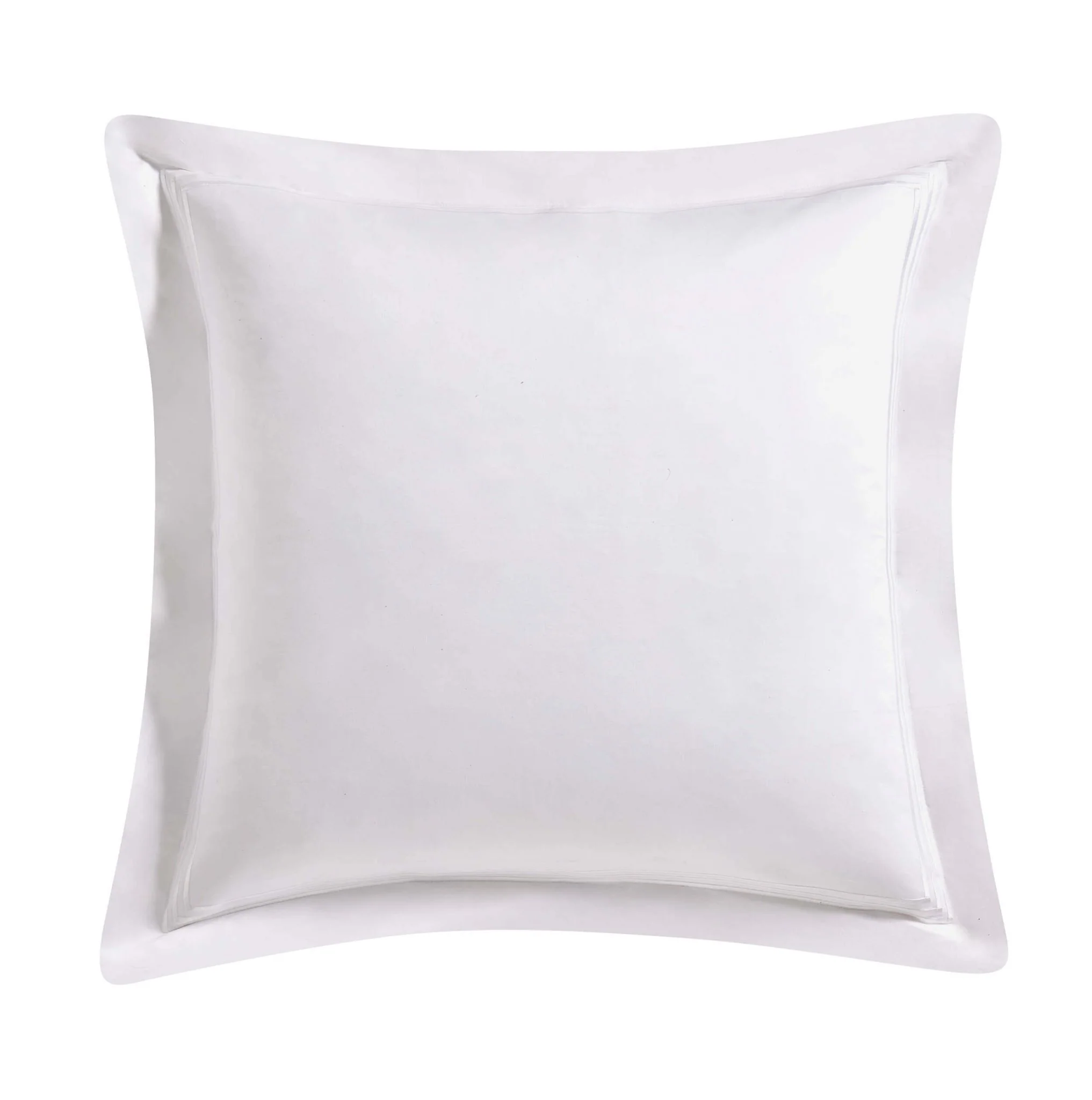 Bloomsbury 1000 Thread Count Pair of Oxford Square Pillowcases - White - Image 4
