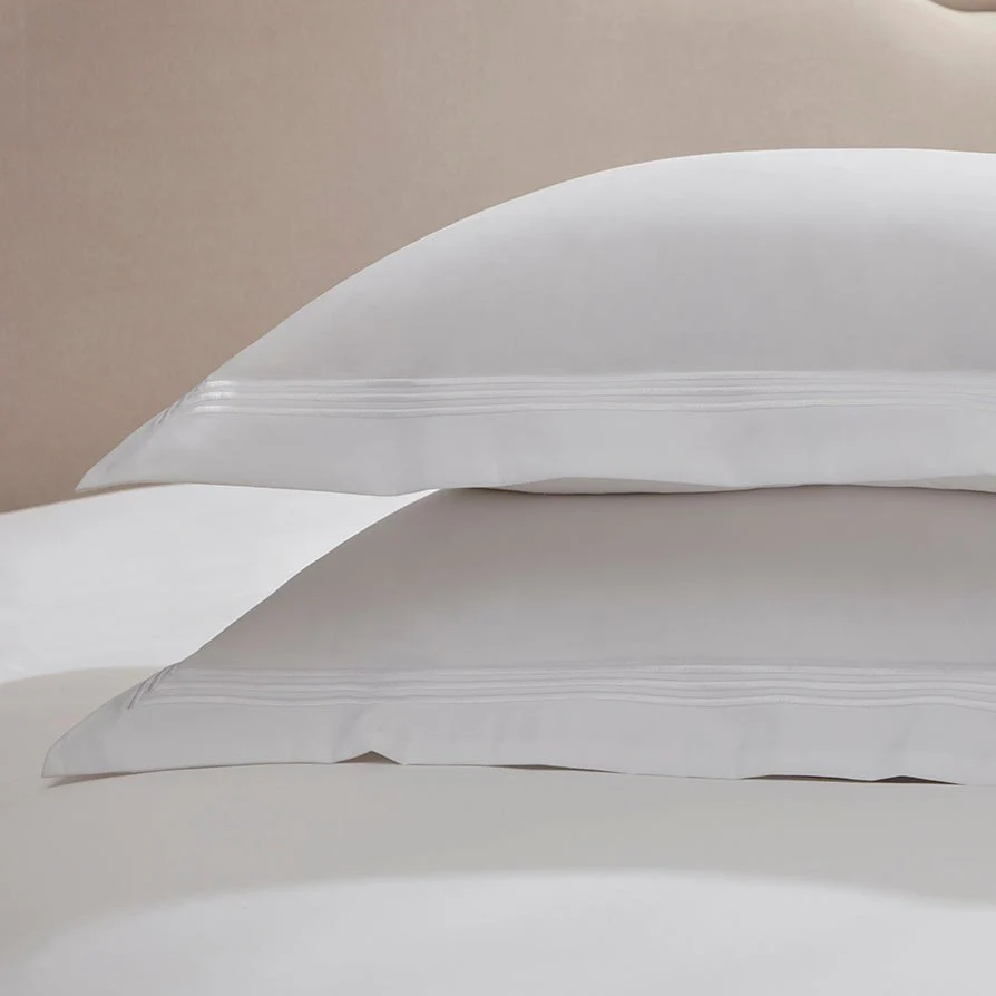 Bloomsbury 1000 Thread Count Duvet Cover - White - Image 6