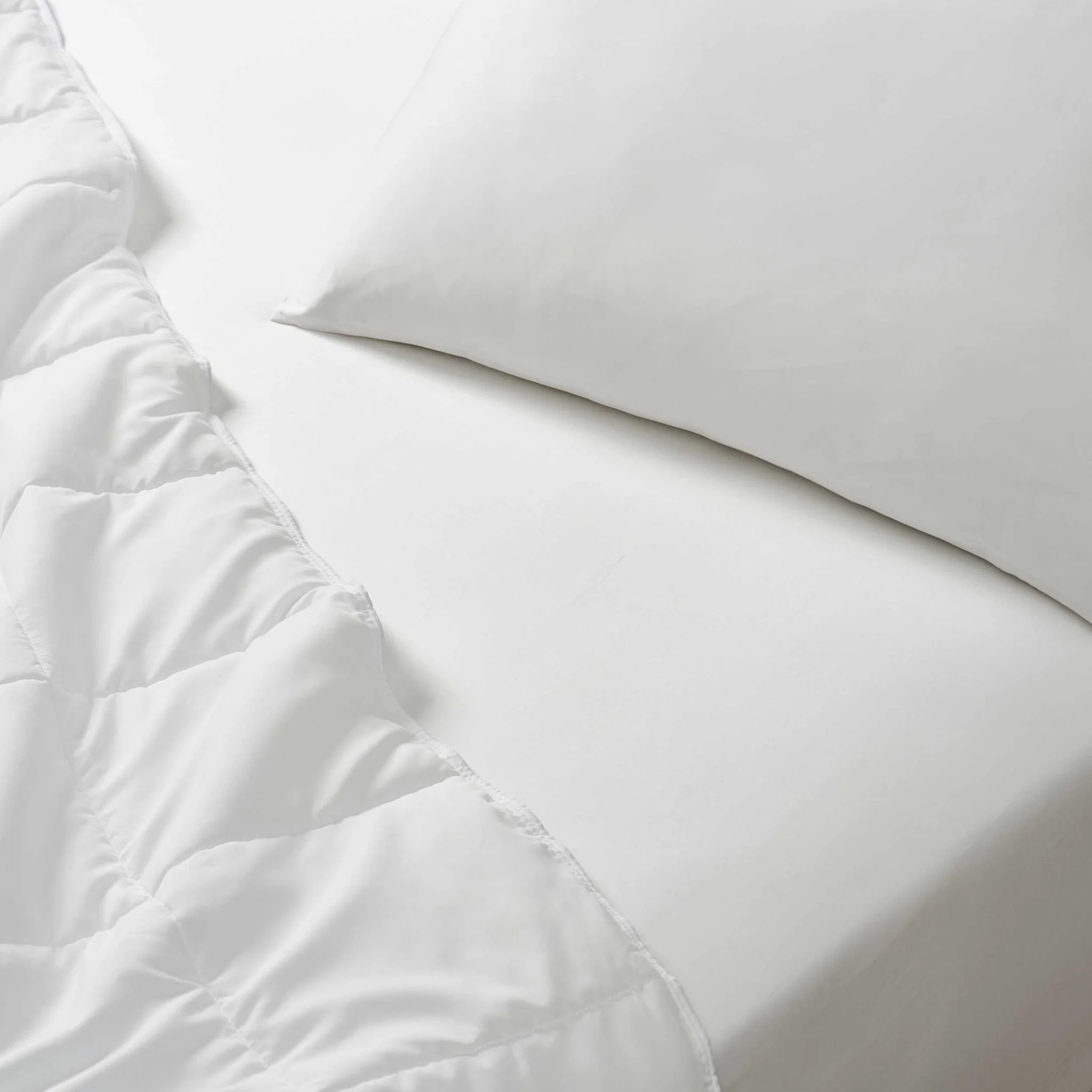 Bloomsbury 1000 Thread Count Fitted Sheet - White - Image 3