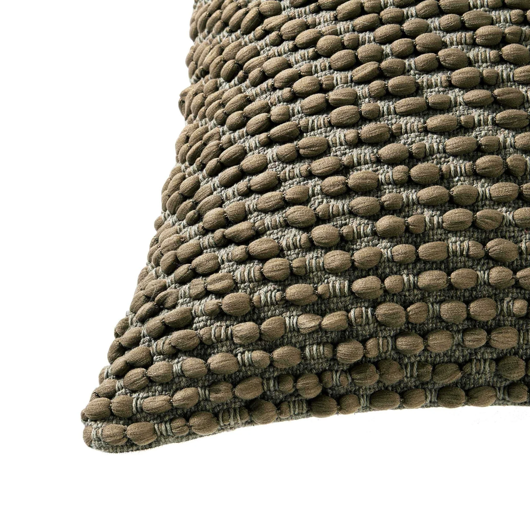 Bobble Loop Cushion Cover - Dark Green - Image 4