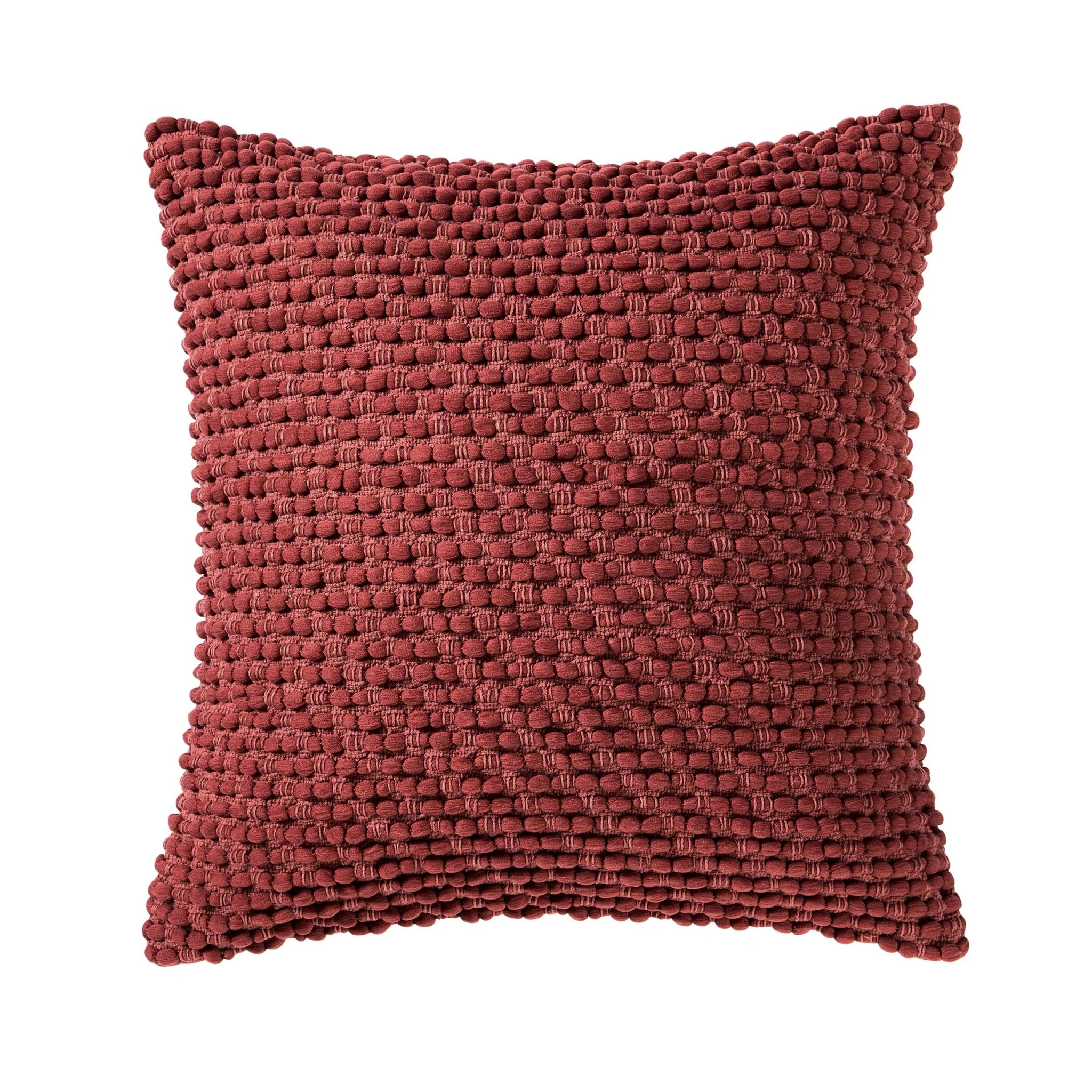Bobble Loop Cushion Cover - Rust - Image 3