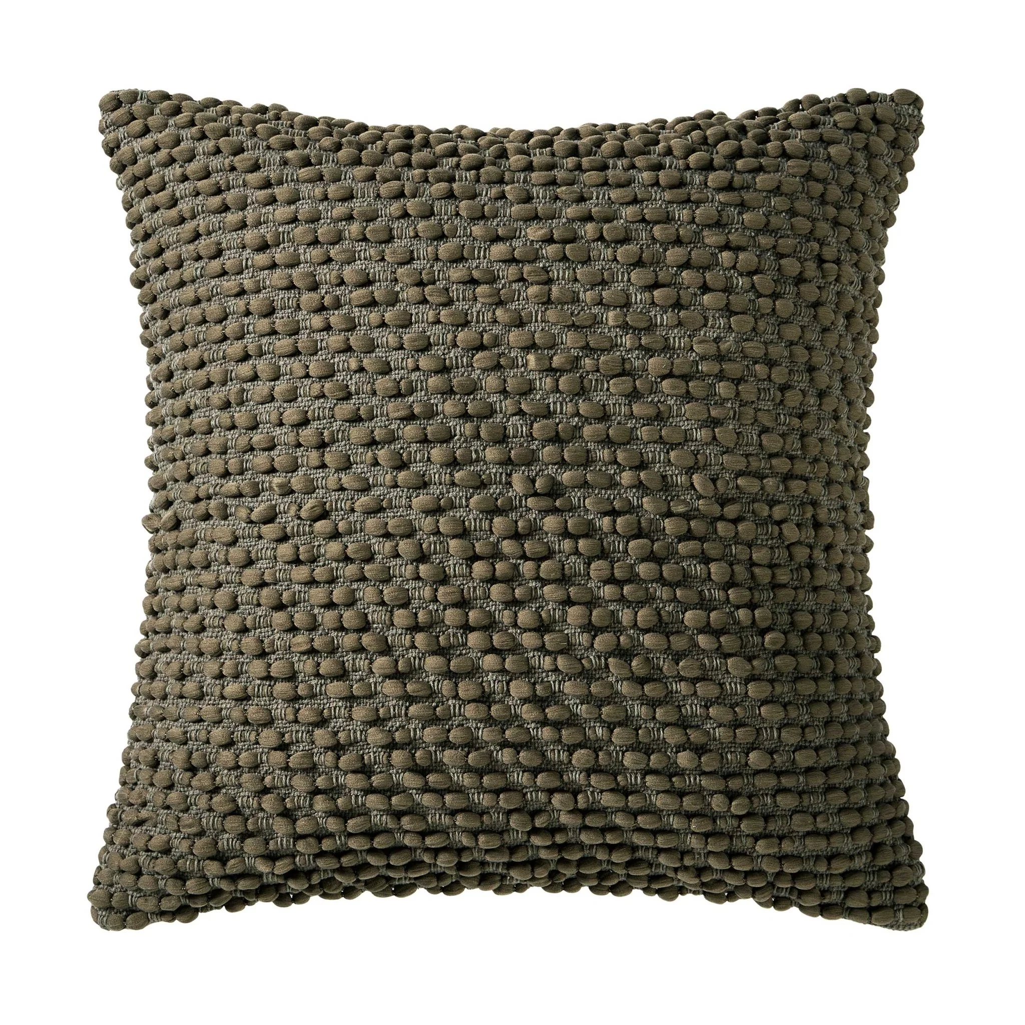 Bobble Loop Sofa Cushion Cover - Dark Green - Image 2
