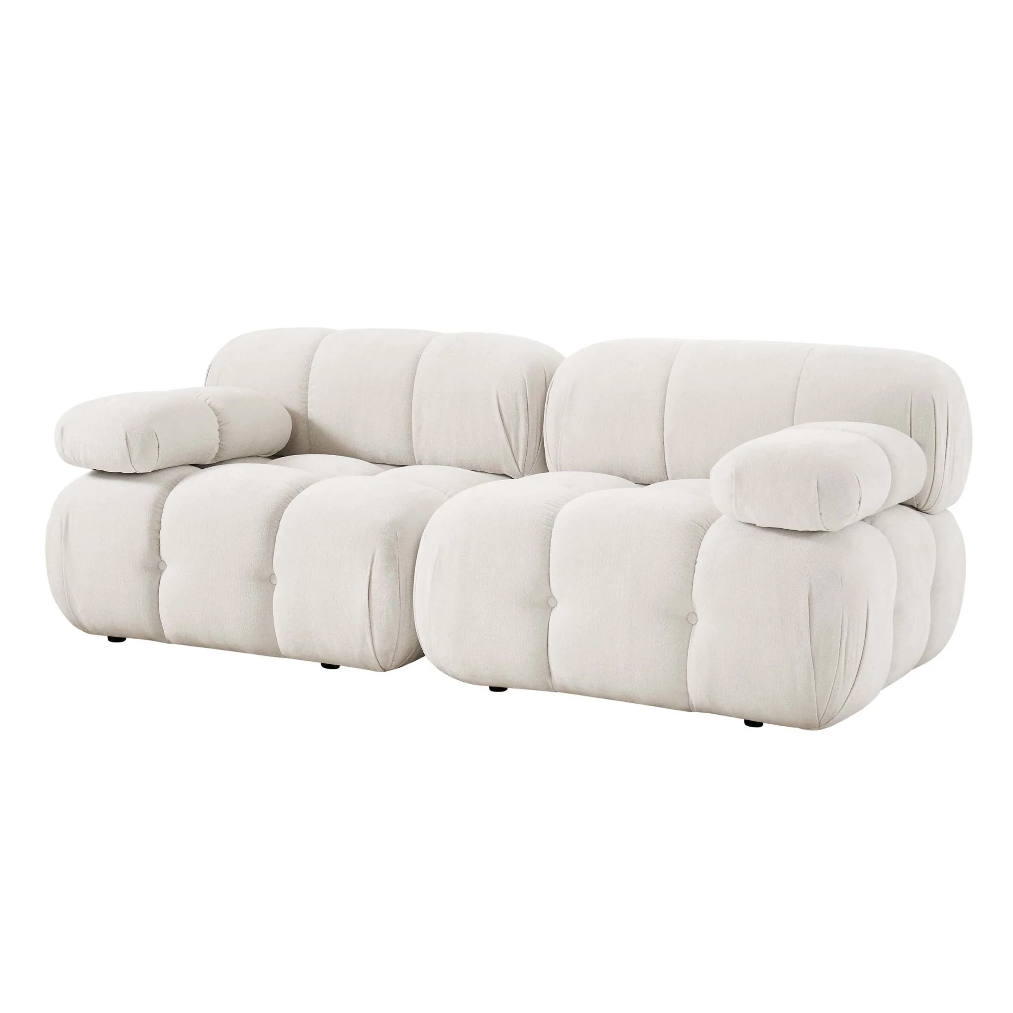 Bondi 2 Seater Sofa - Ivory - Image 5