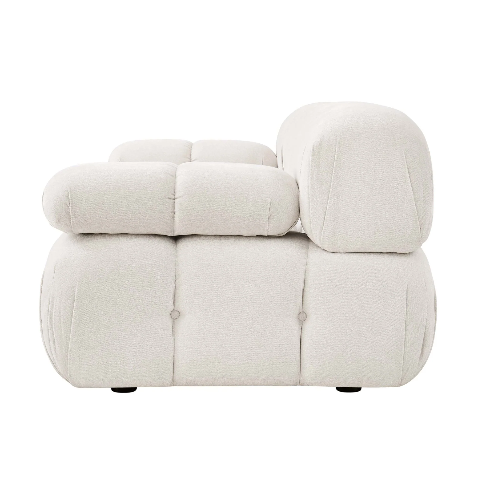 Bondi 2 Seater Sofa - Ivory - Image 6