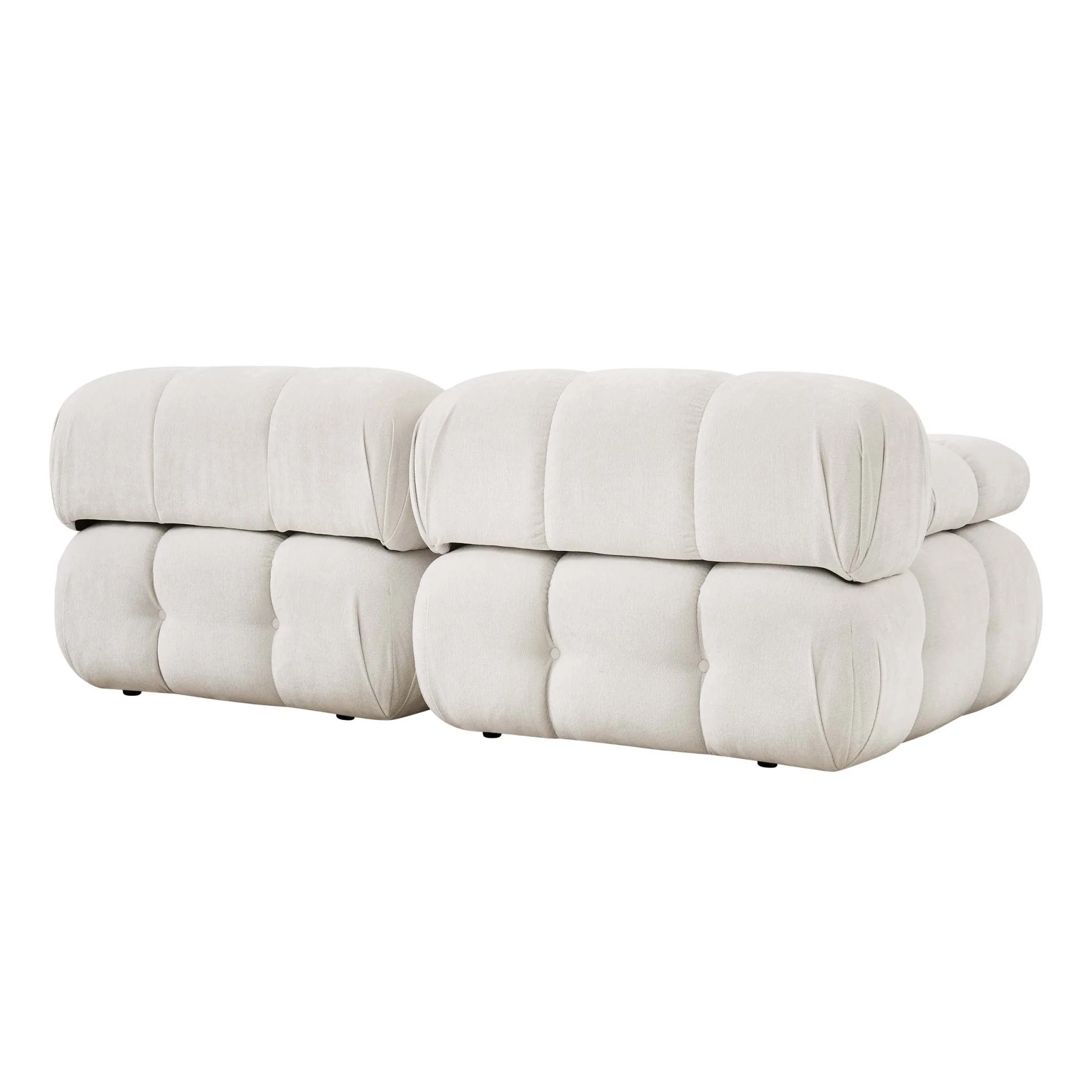 Bondi 2 Seater Sofa - Ivory - Image 7
