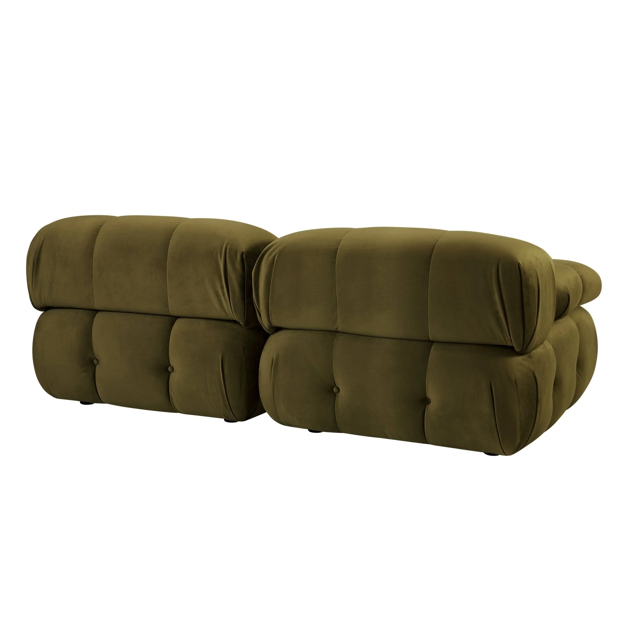 Bondi 2 Seater Sofa - Rich Green - Image 6