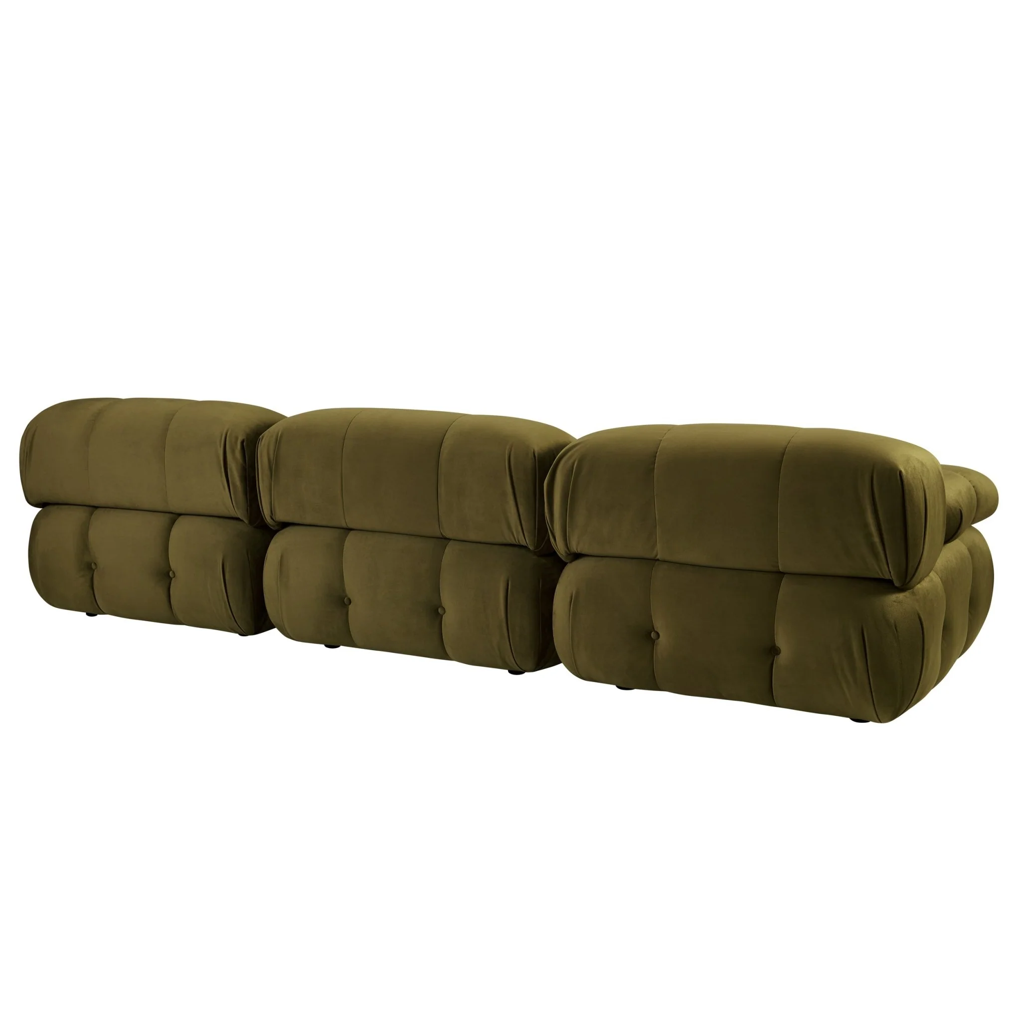 Bondi 3 Seater Sofa - Rich Green - Image 6