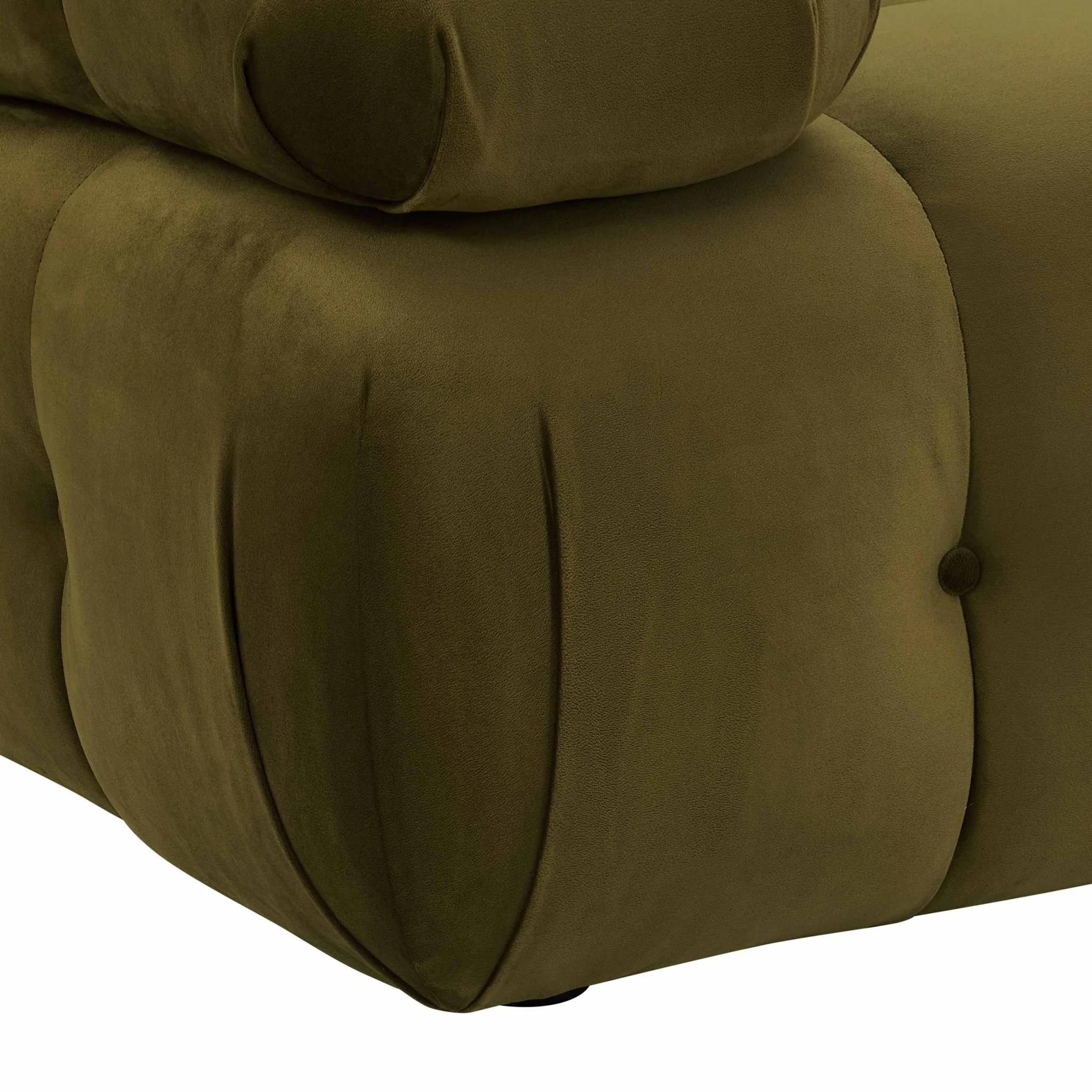 Bondi 3 Seater Sofa - Rich Green - Image 8