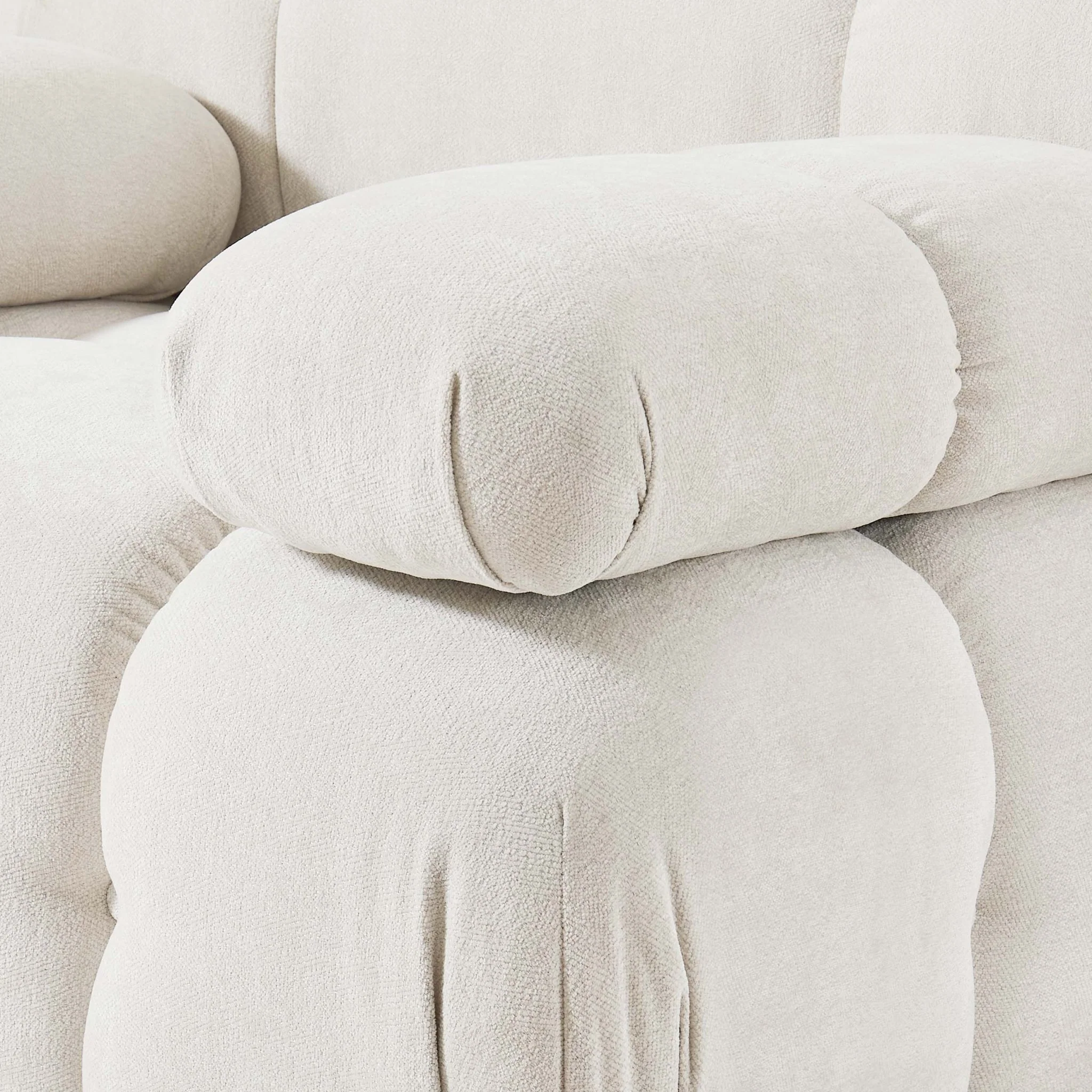 Bondi Armchair - Ivory - Image 7