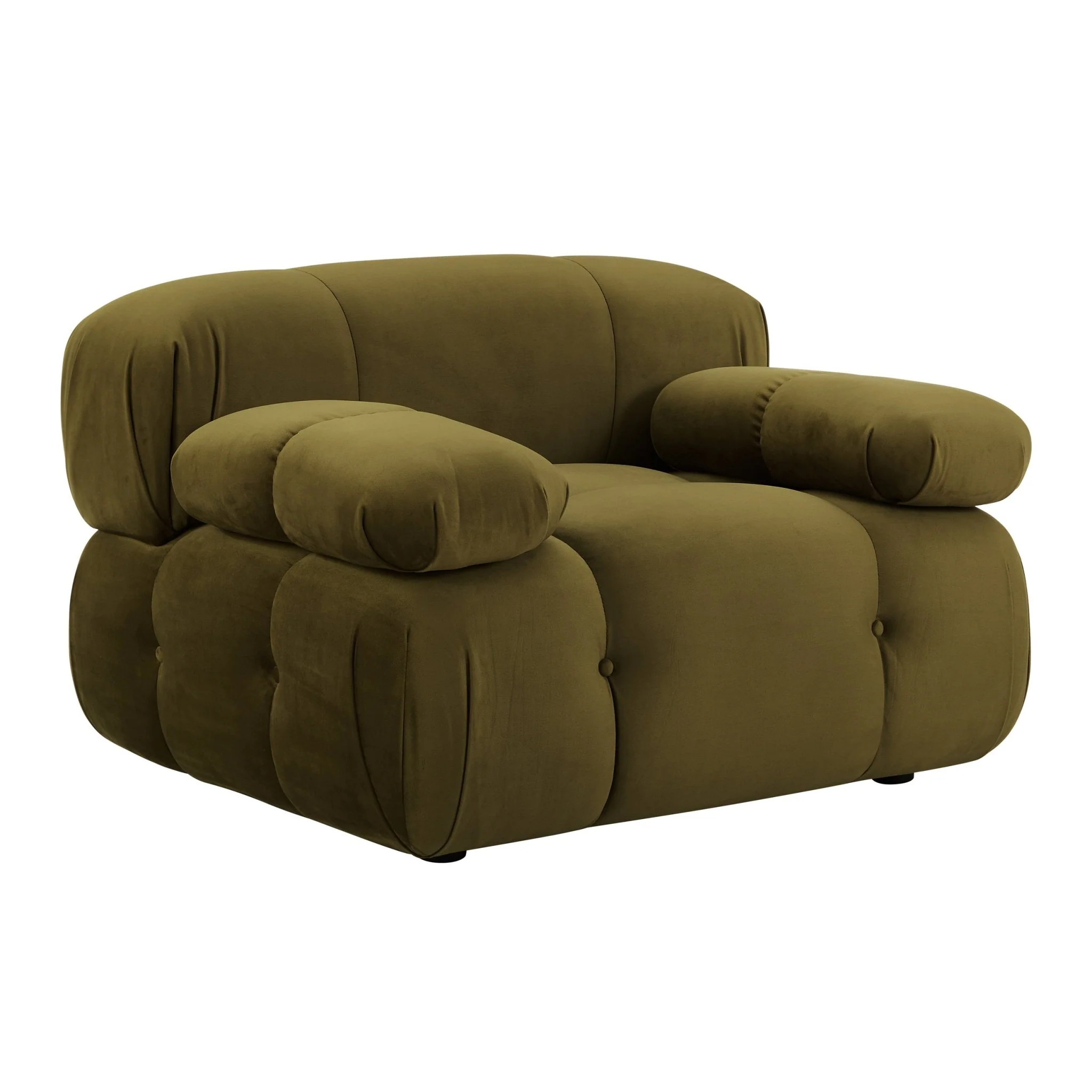 Bondi Armchair - Rich Green - Image 4