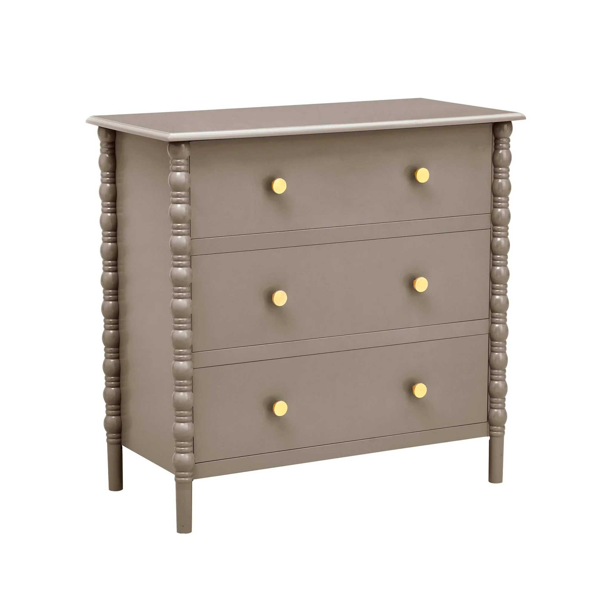 Bonnie Bobbin 3 Drawer Chest - Taupe - Image 4