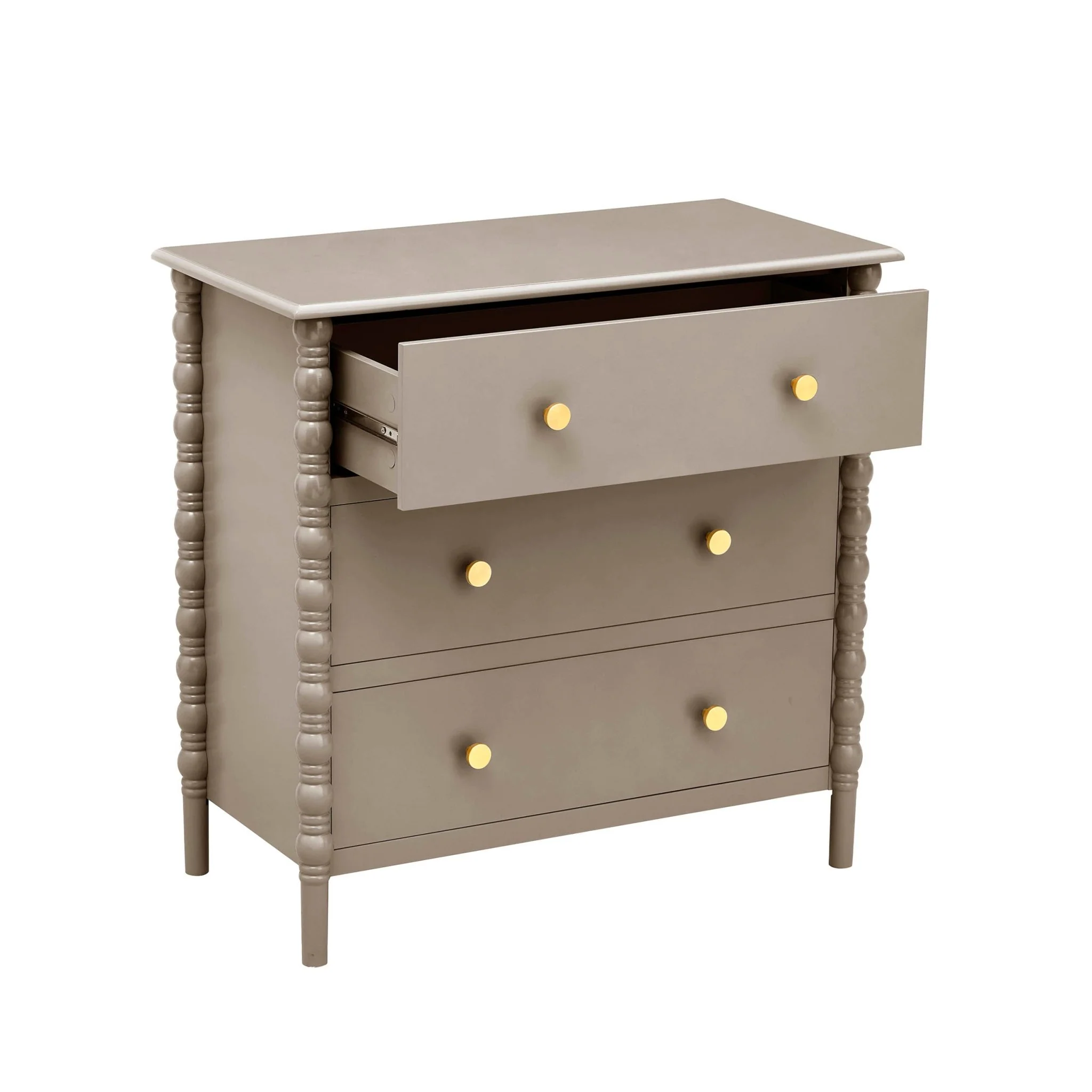 Bonnie Bobbin 3 Drawer Chest - Taupe - Image 5