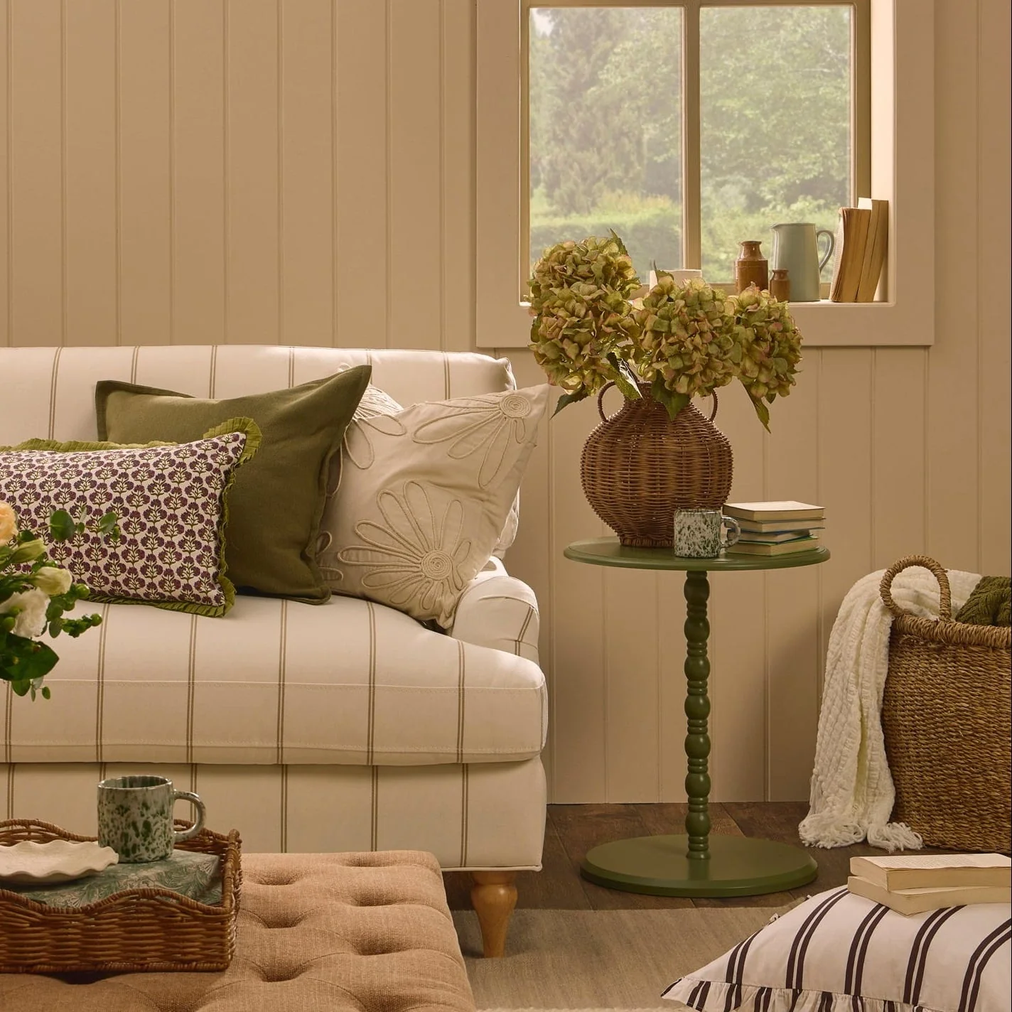 Bonnie Bobbin Side Table - Olive - Image 2