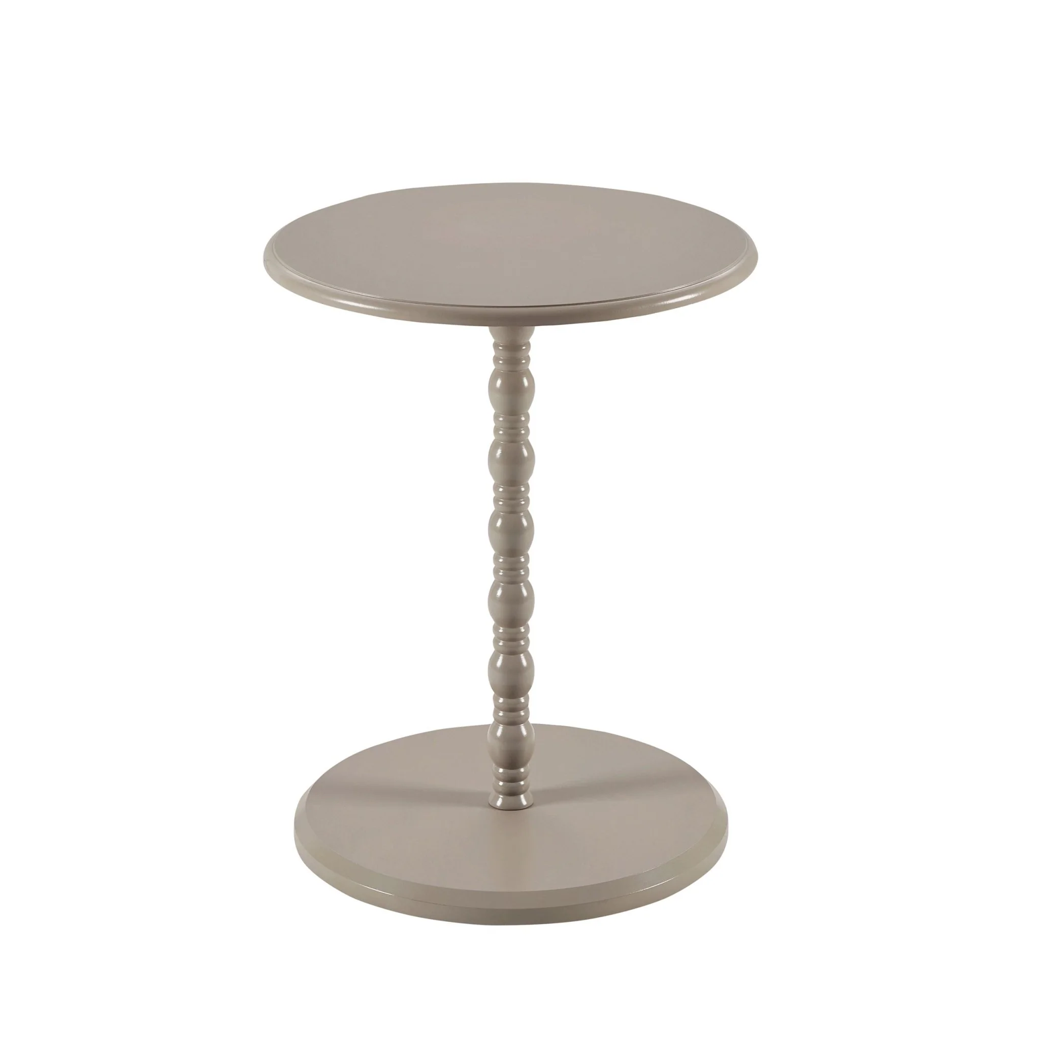 Bonnie Bobbin Side Table - Taupe - Image 2
