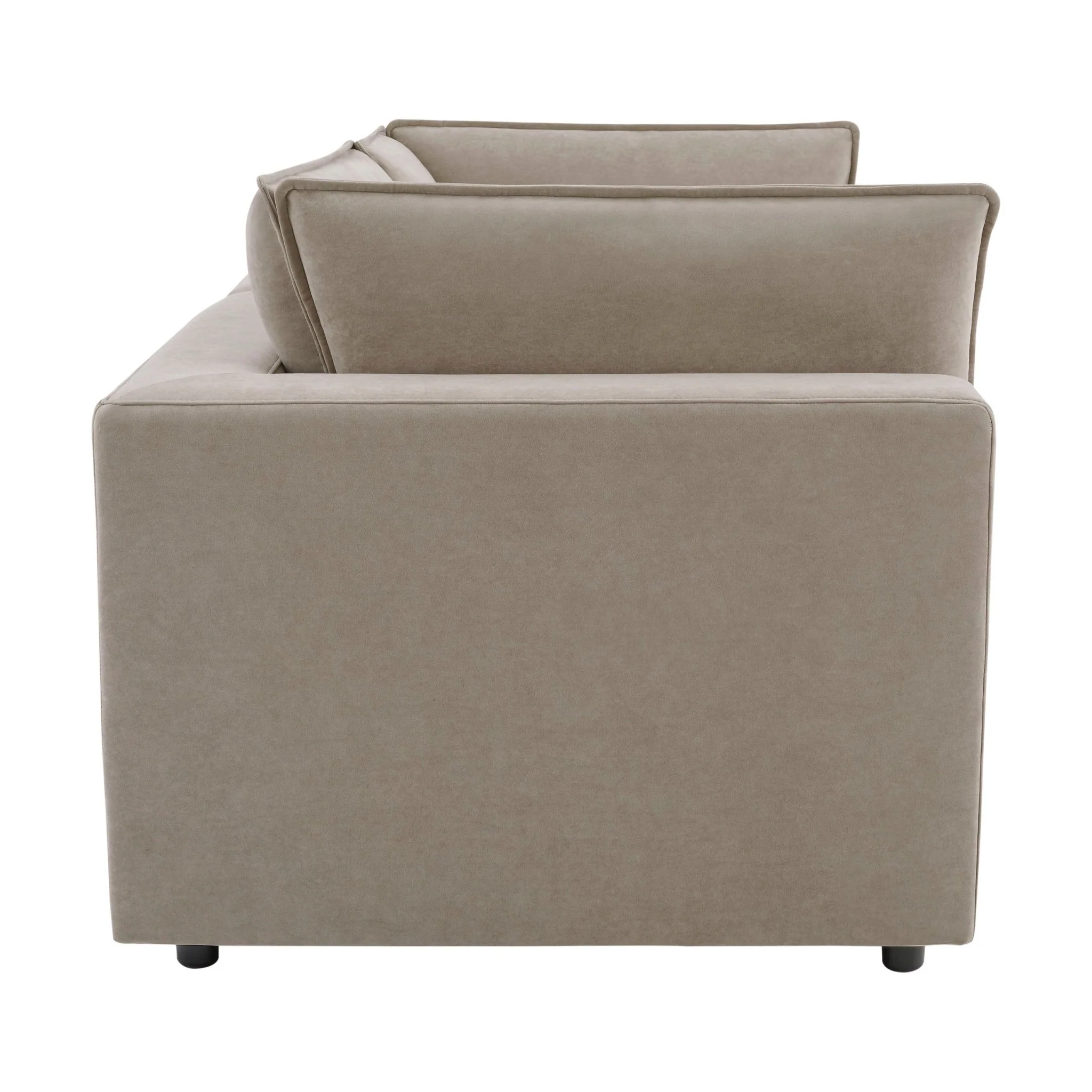 Boston 2 Seater Sofa - Stone - Image 5