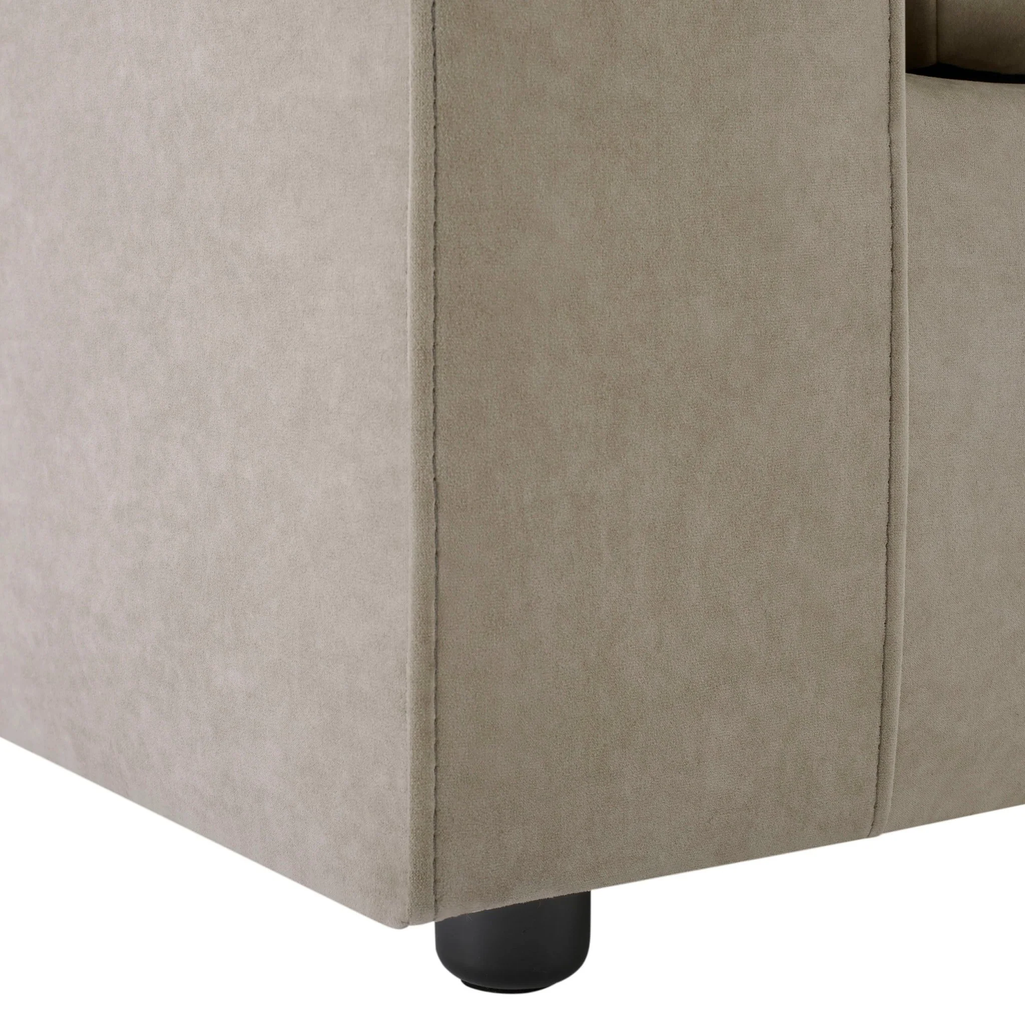 Boston Loveseat - Stone - Image 7