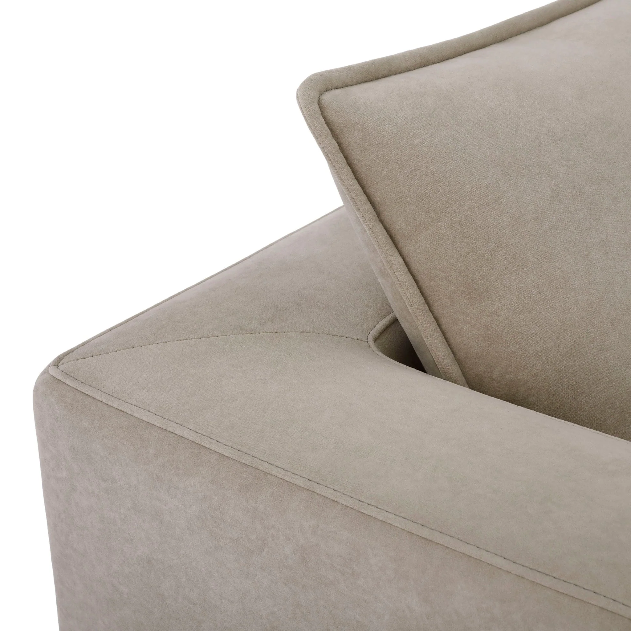 Boston Loveseat - Stone - Image 8