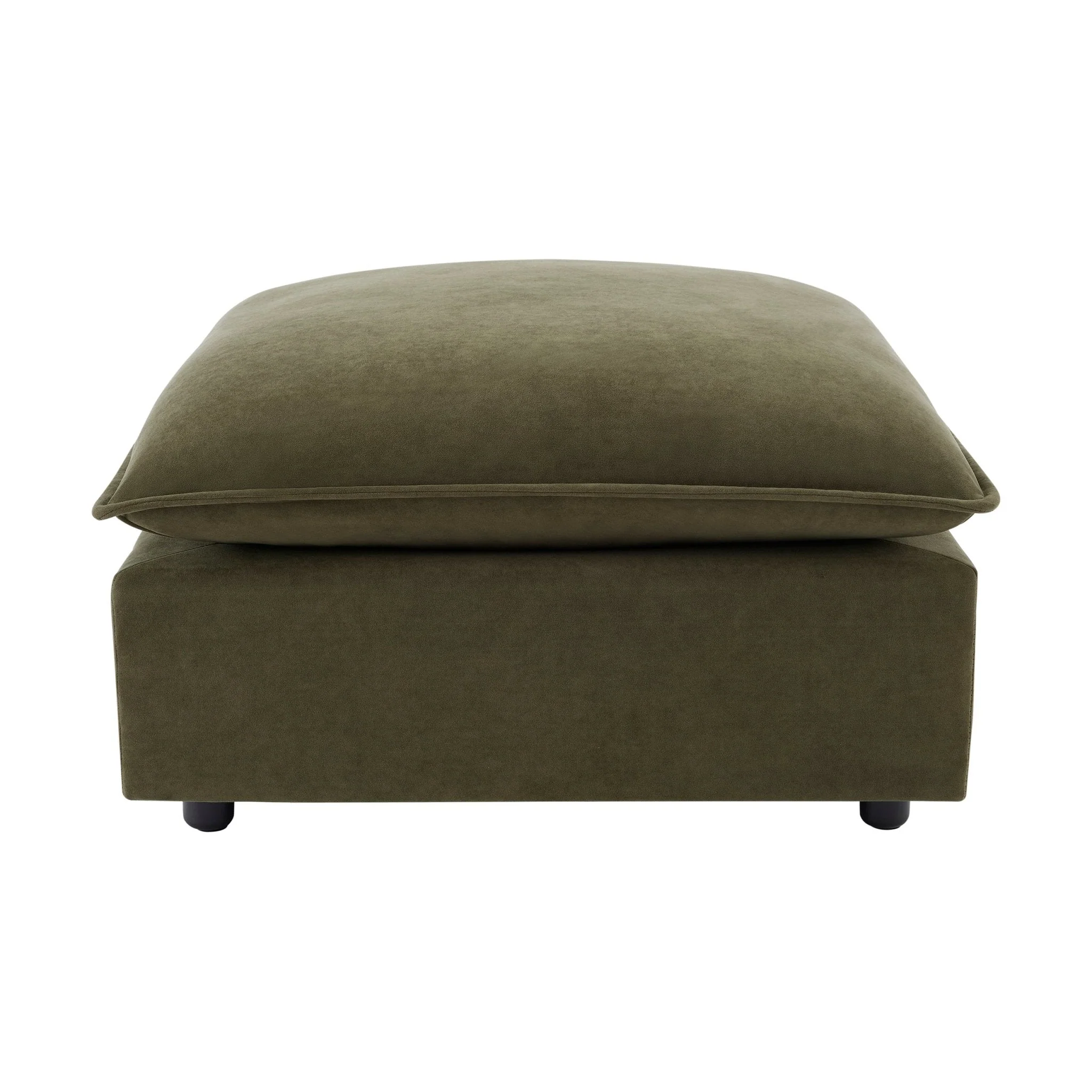 Boston Pouffe - Olive - Image 2