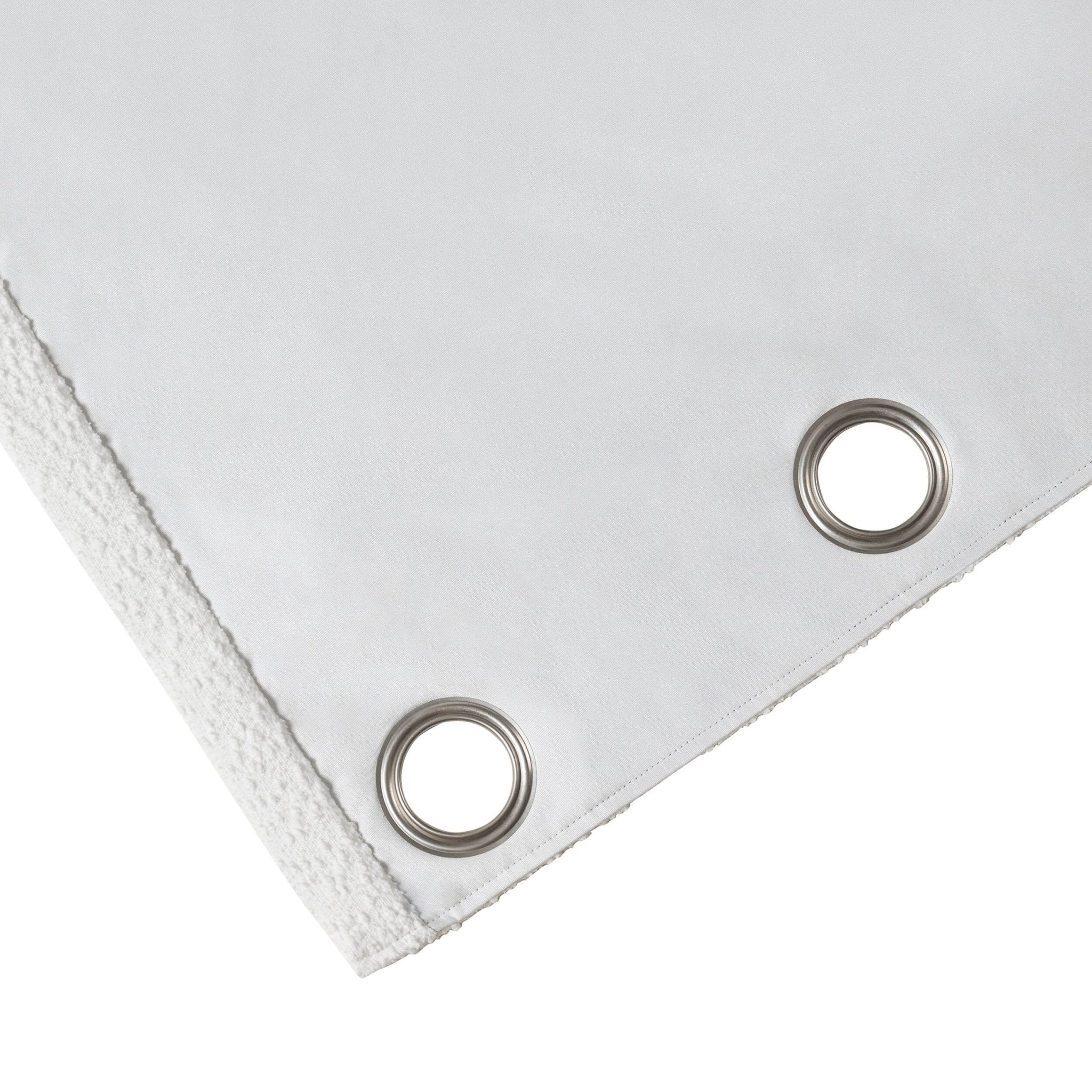 Boucle Blackout Curtains - White - Image 5