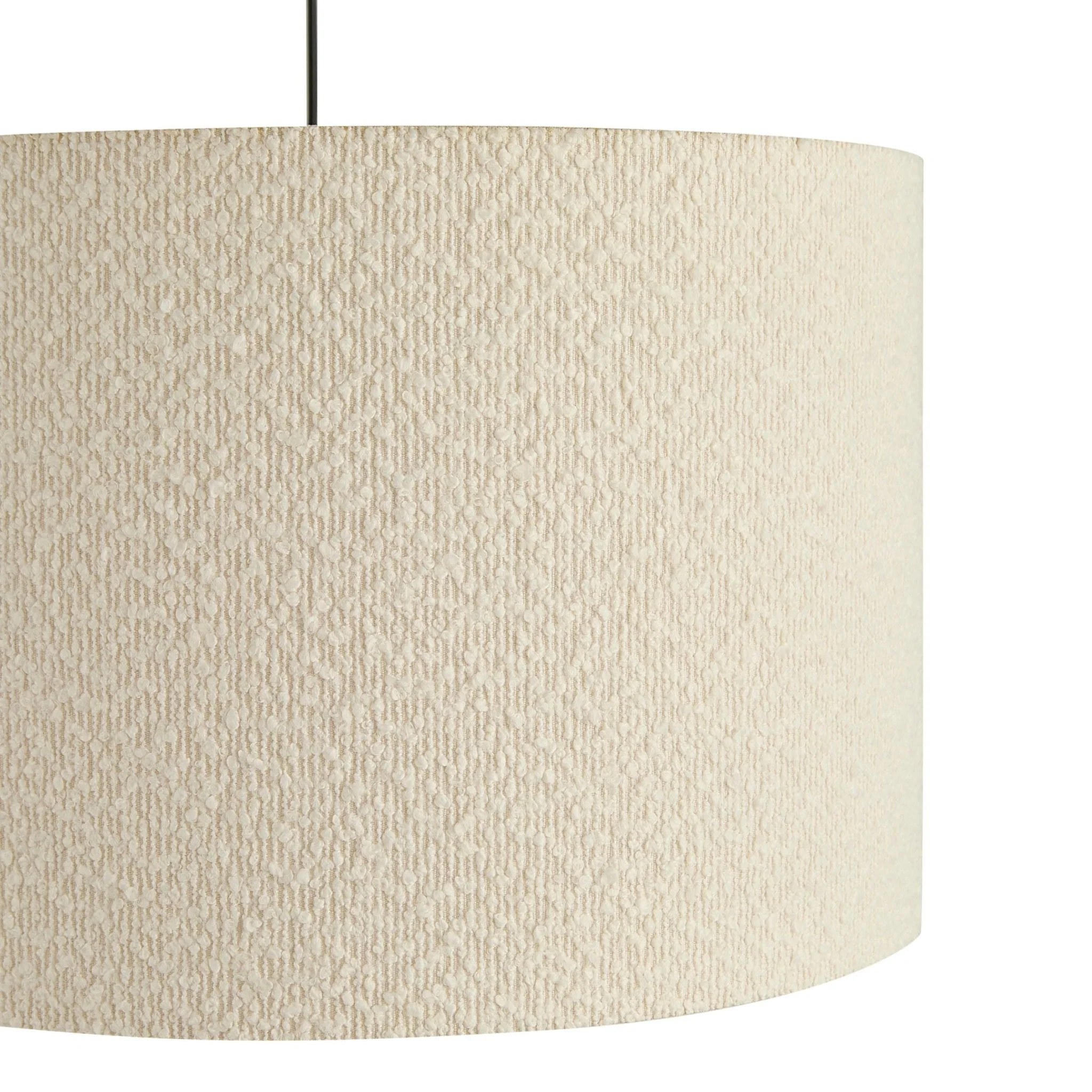 Boucle Ceiling Shade - Ecru - Image 5