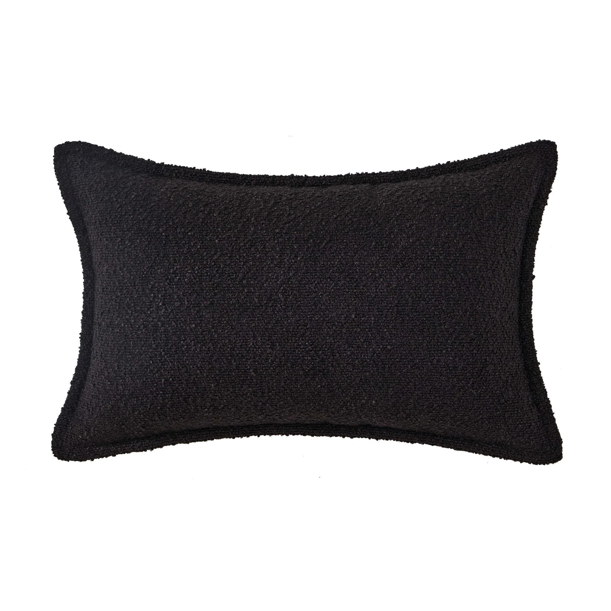 Boucle Cushion Cover - Black - Image 5