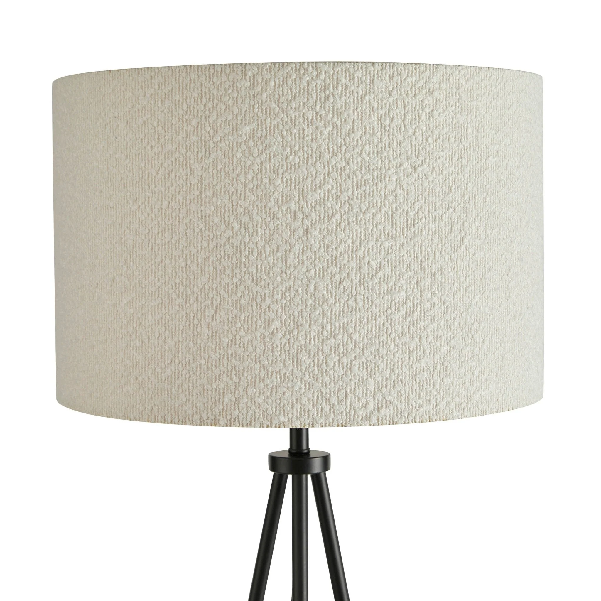 Boucle Floor Lamp - Ecru - Image 5