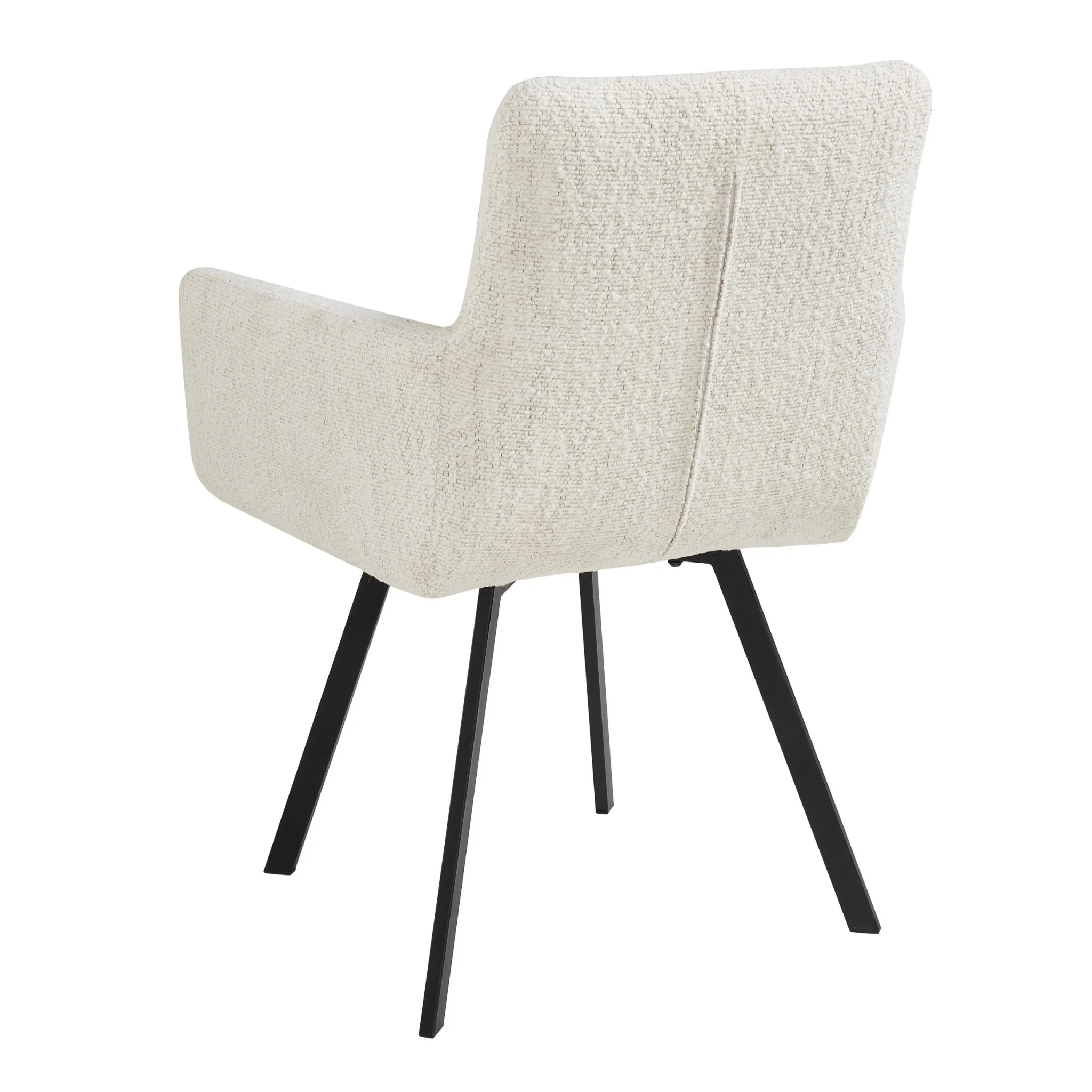 Brooke Dining Chair - Boucle Ivory - Image 4