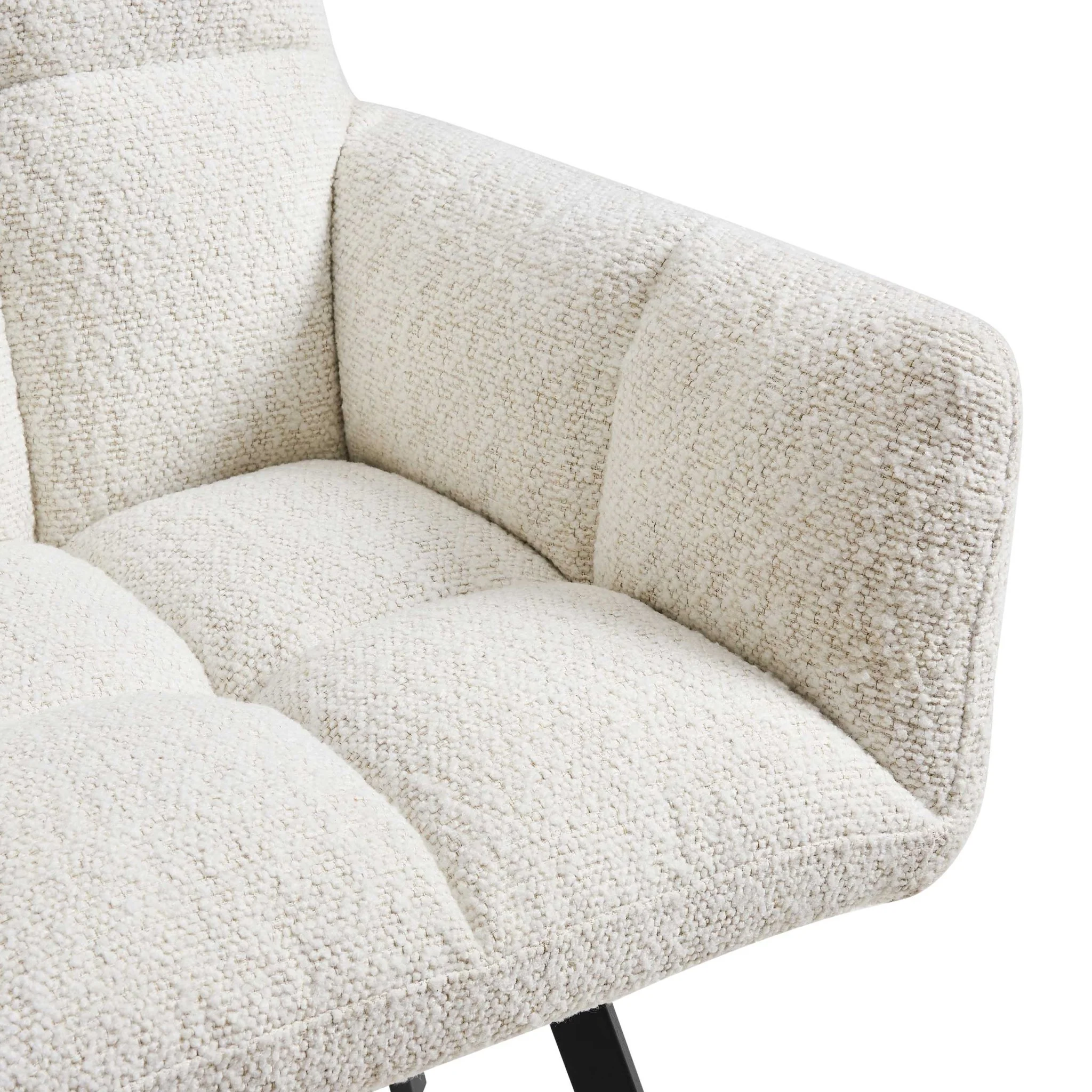 Brooke Dining Chair - Boucle Ivory - Image 5