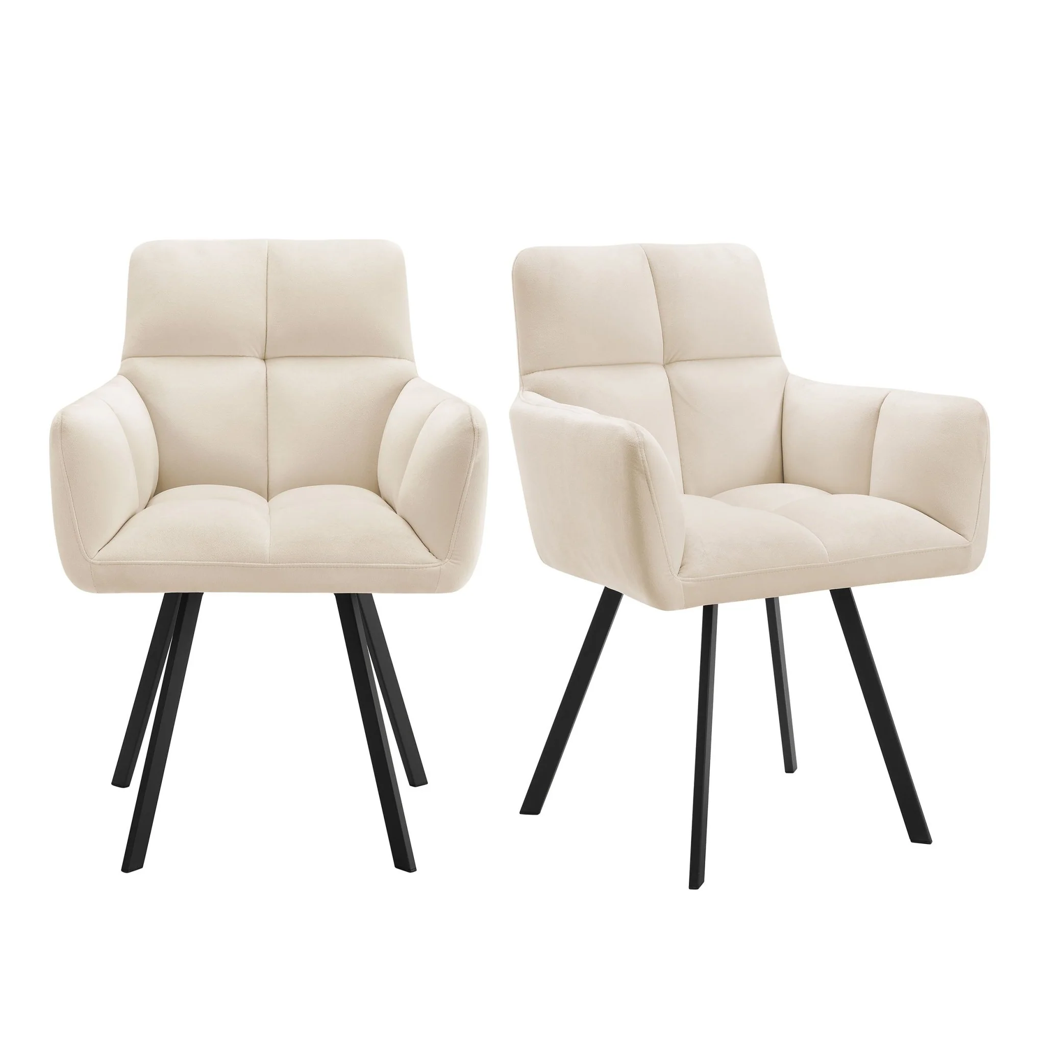 Brooke Dining Chair - Ecru - Image 2