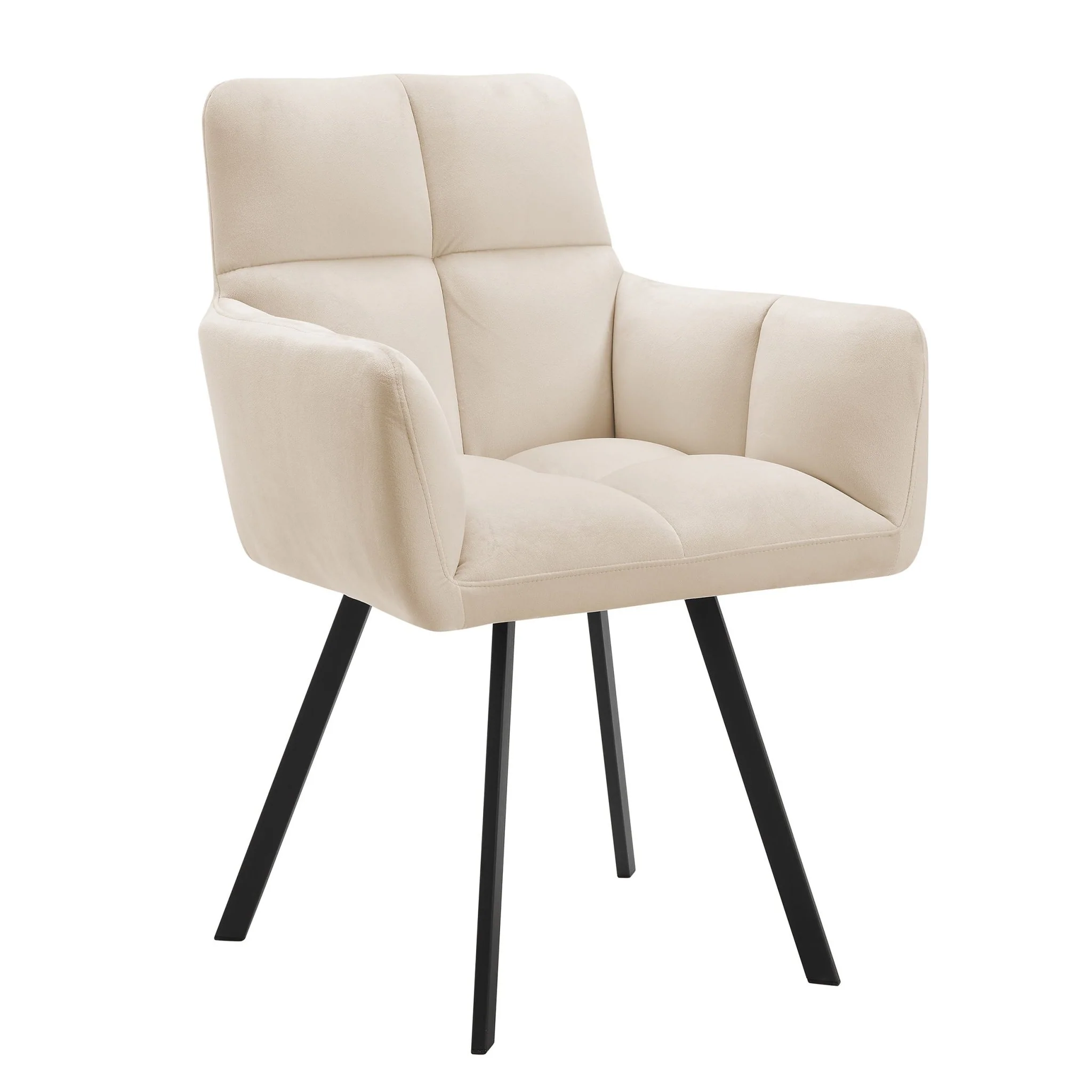 Brooke Dining Chair - Ecru - Image 3