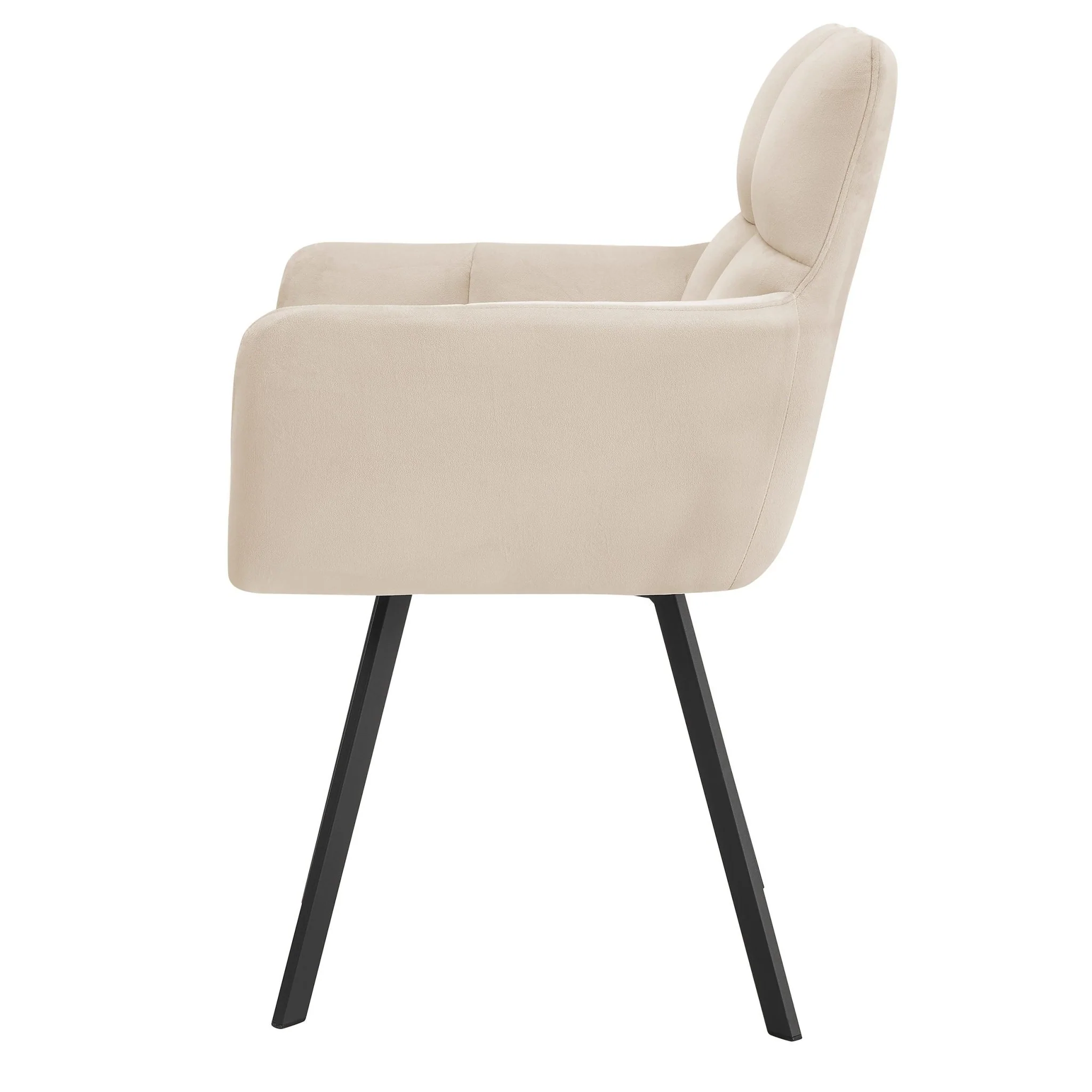 Brooke Dining Chair - Ecru - Image 4
