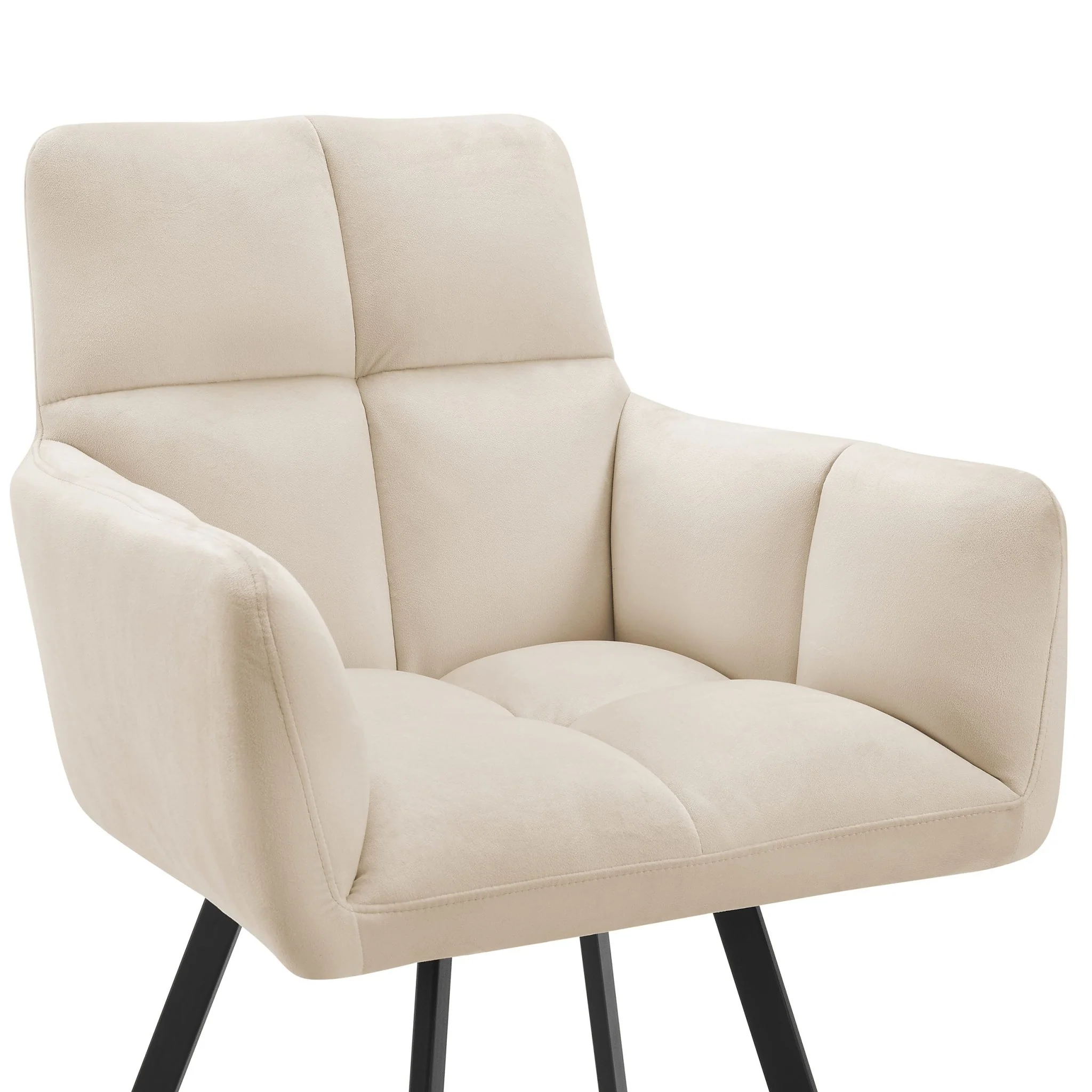 Brooke Dining Chair - Ecru - Image 6