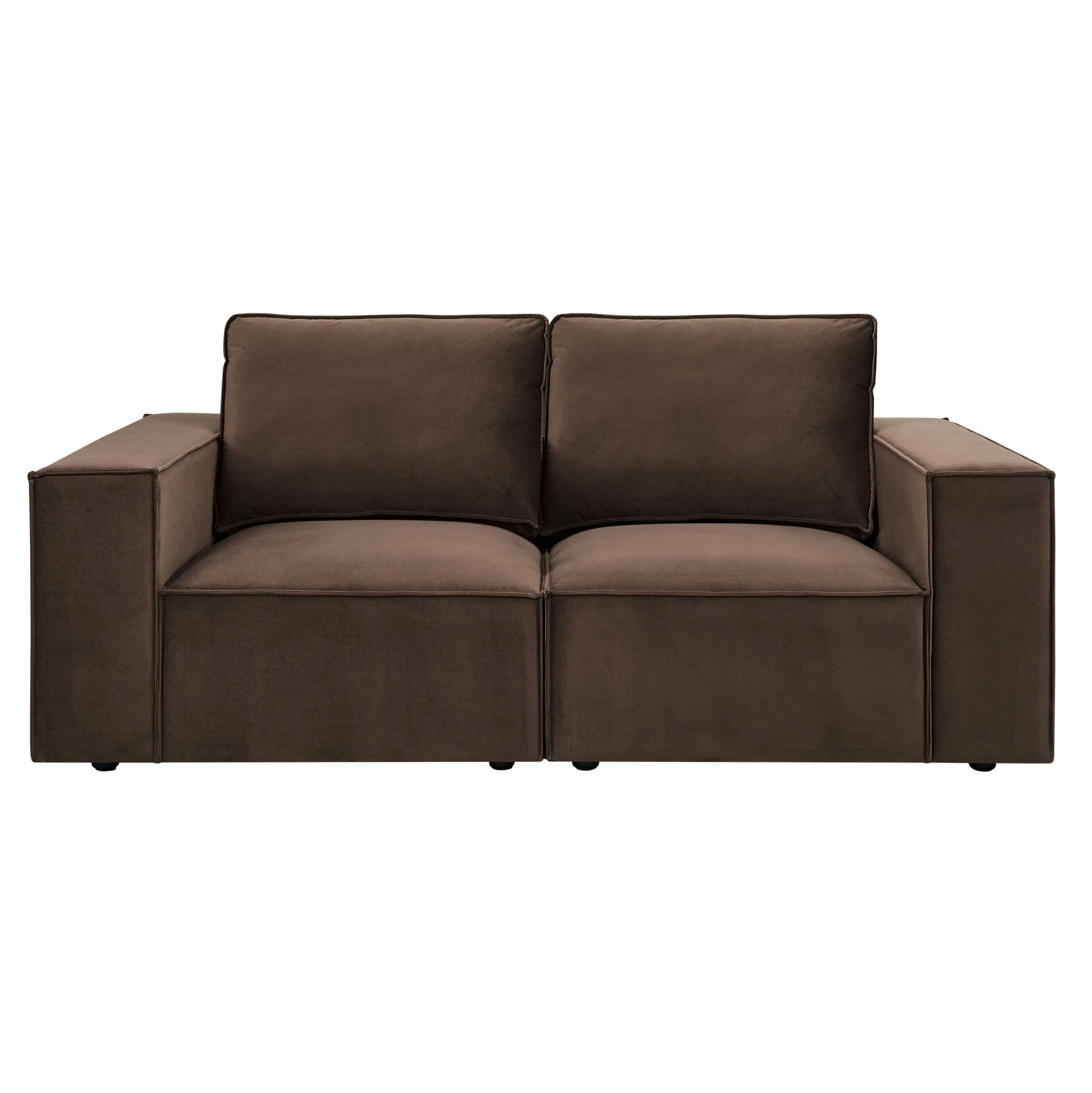 Brooklyn 2 Seater Sofa - Cappuccino - Image 2