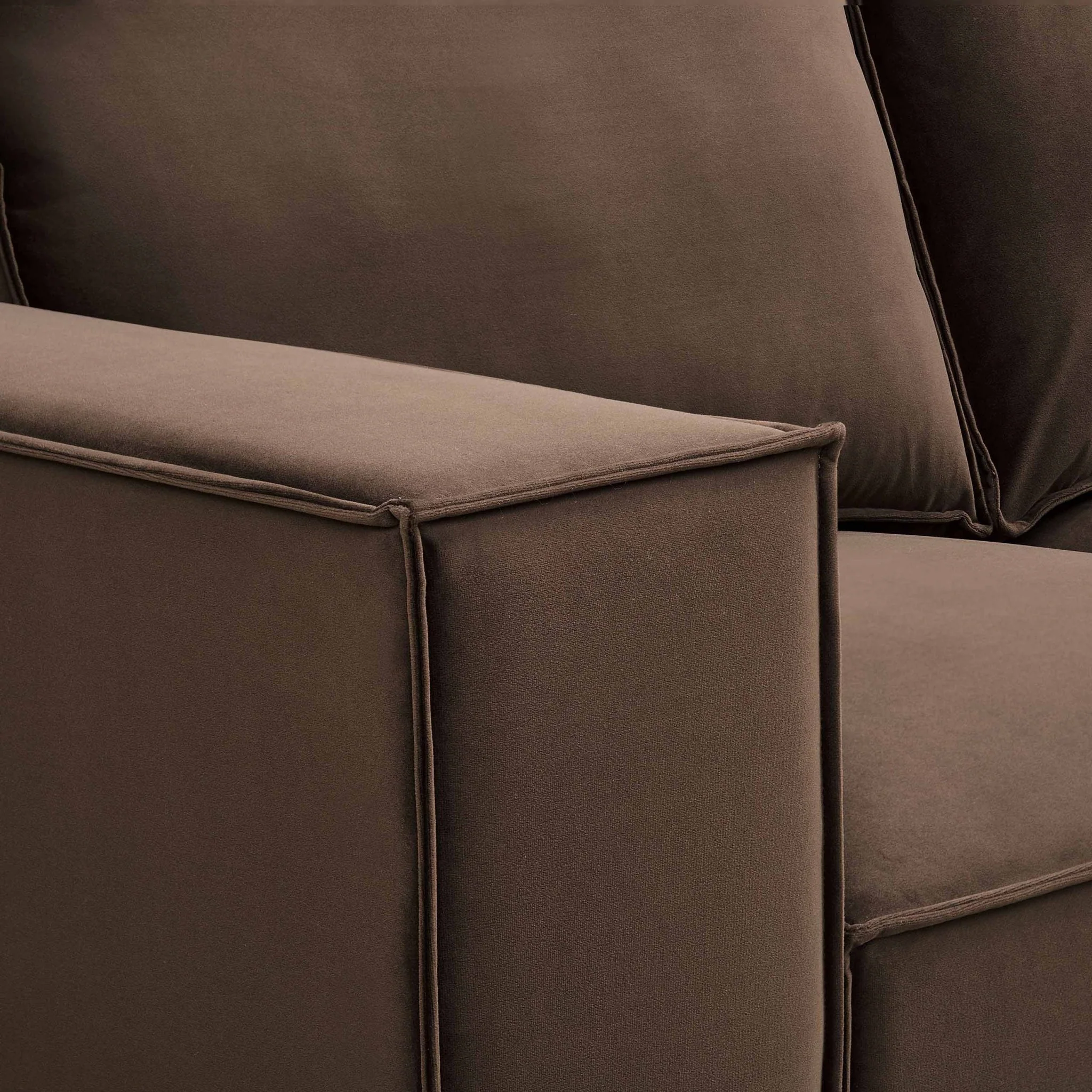 Brooklyn 2 Seater Sofa - Cappuccino - Image 6