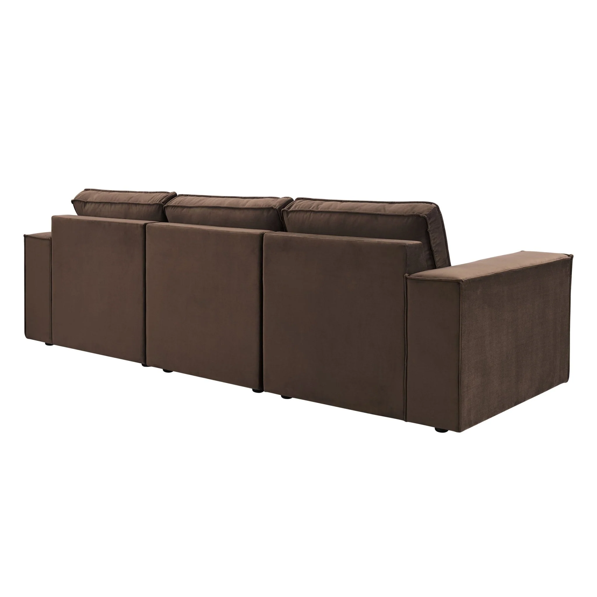 Brooklyn 3 Seater Sofa - Cappuccino - Image 4