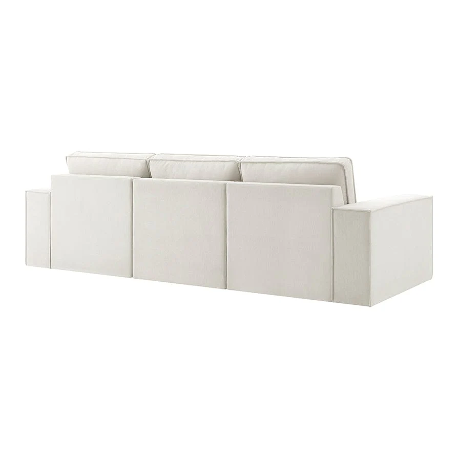 Brooklyn 3 Seater Sofa - Ivory - Image 12