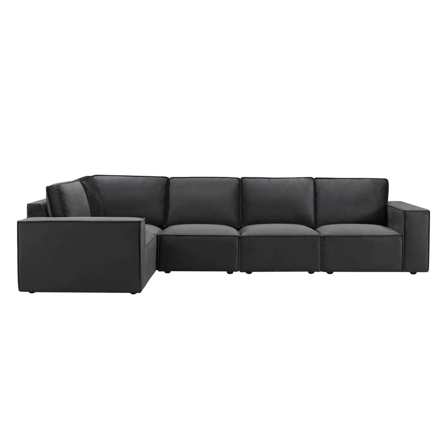Brooklyn Large Left Hand L-Shape Sofa - Ink - Image 3