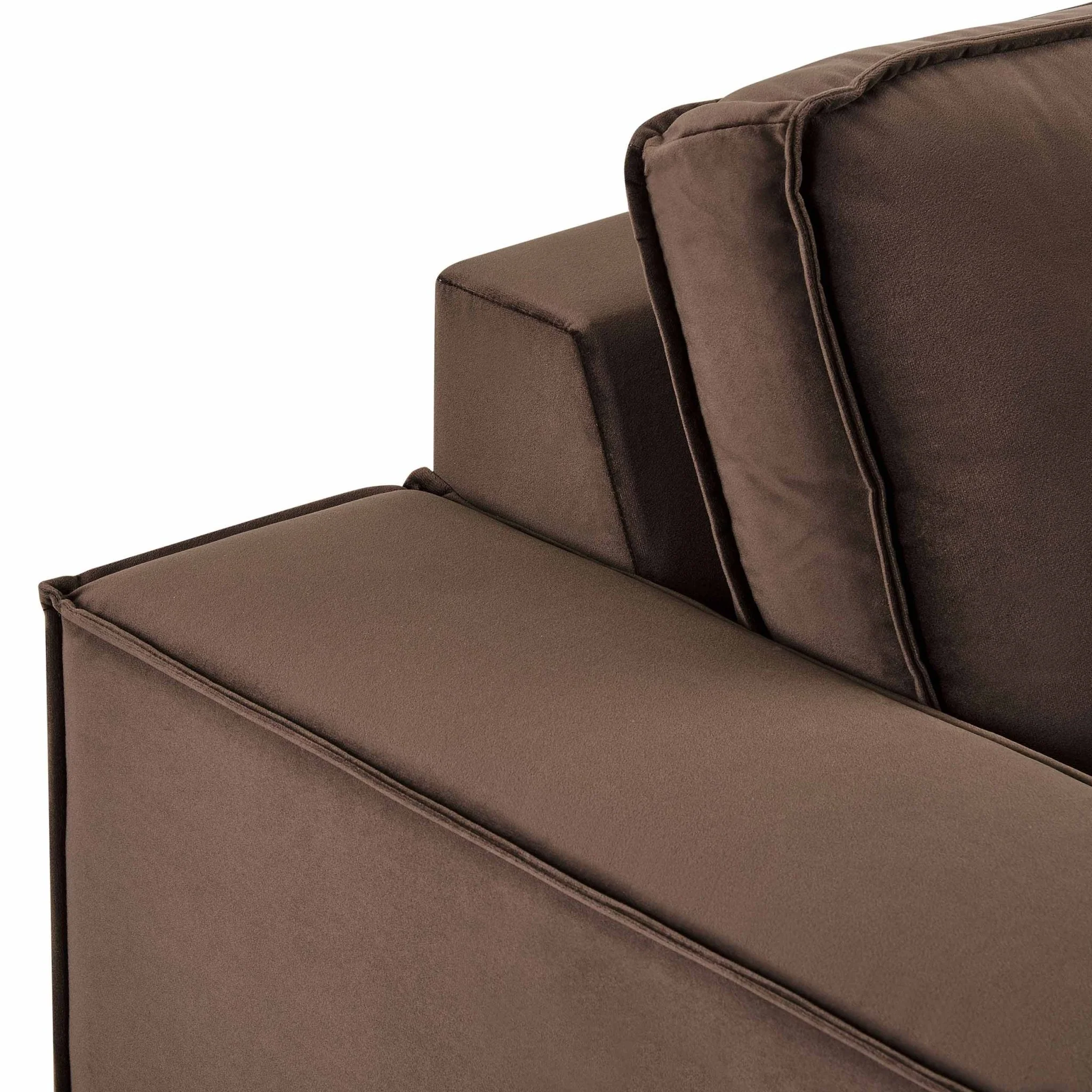 Brooklyn Loveseat - Cappuccino - Image 5