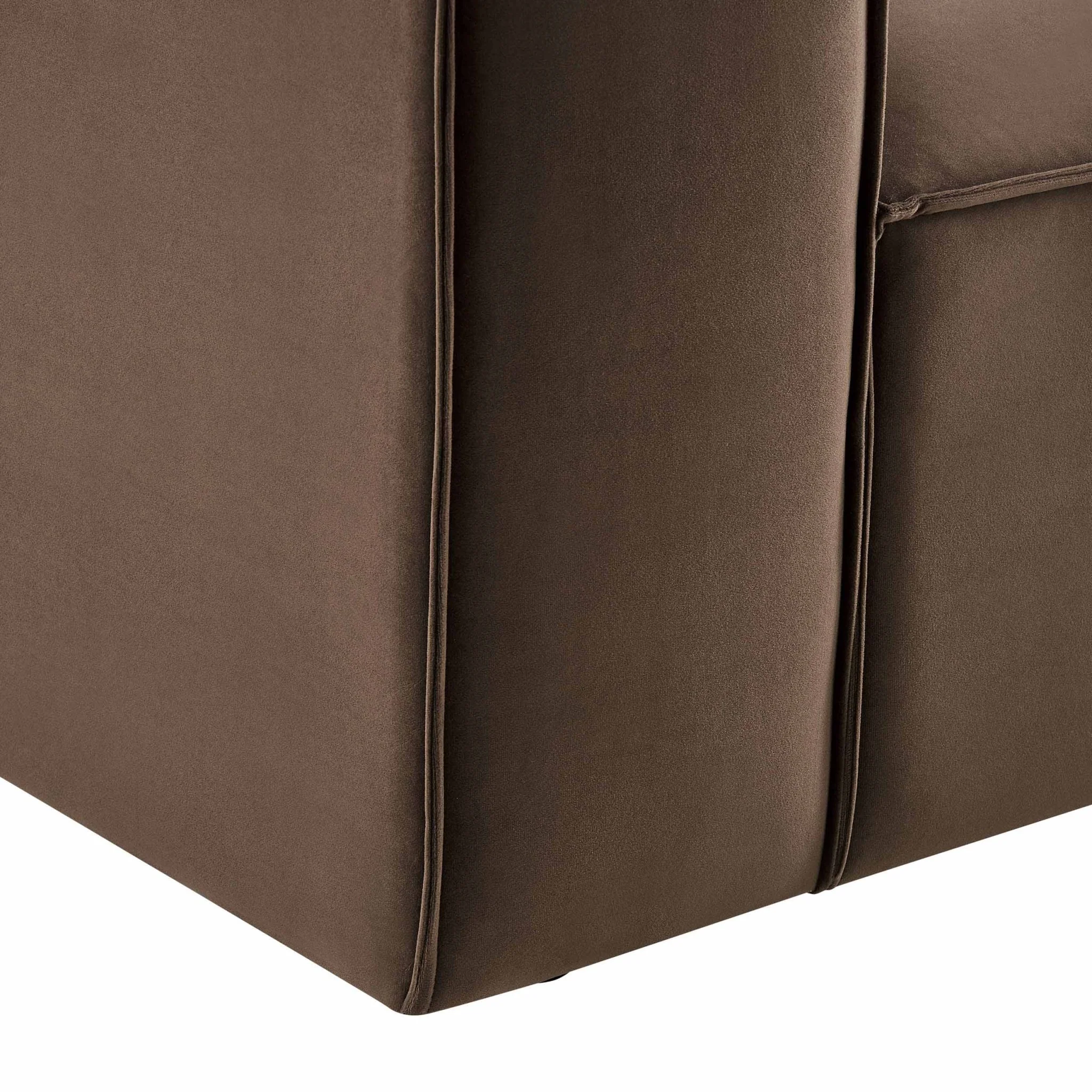 Brooklyn Loveseat - Cappuccino - Image 7