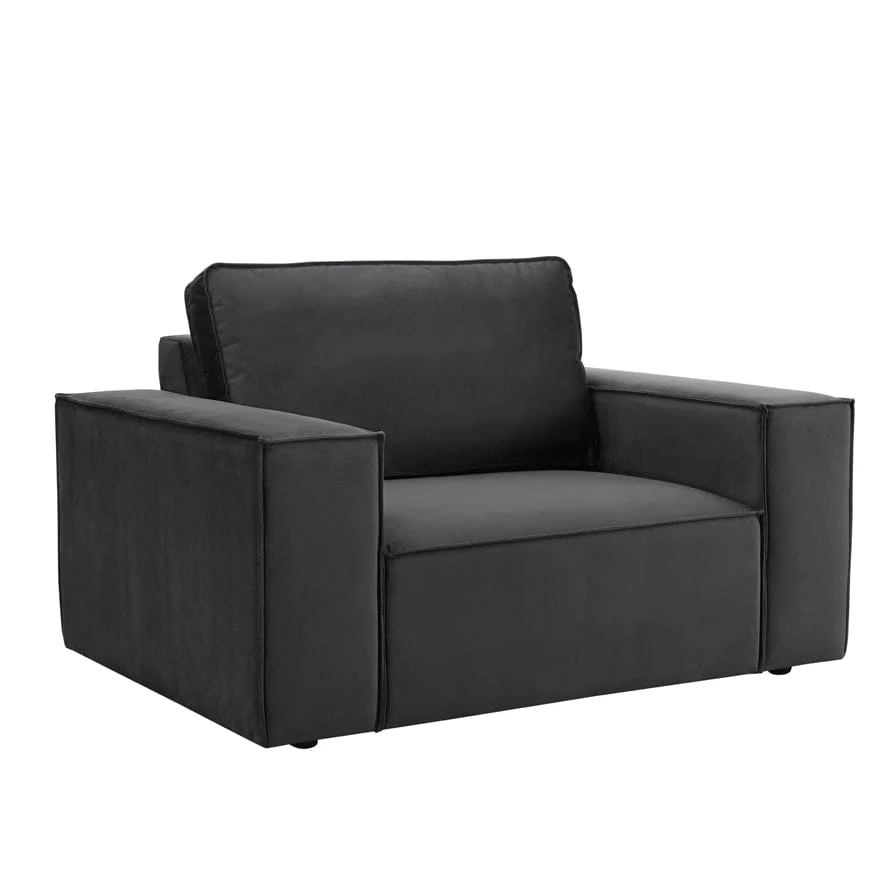 Brooklyn Loveseat - Ink - Image 5