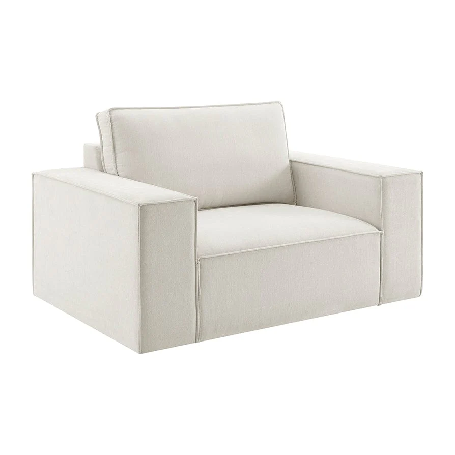 Brooklyn Loveseat - Ivory - Image 7