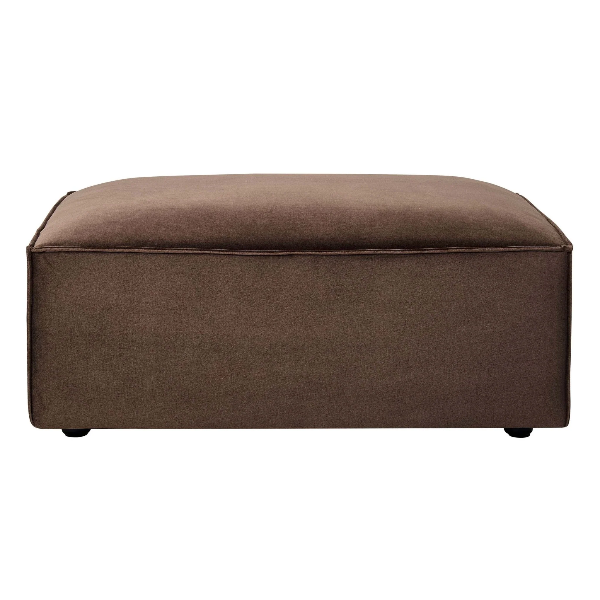 Brooklyn Pouffe - Cappuccino - Image 2