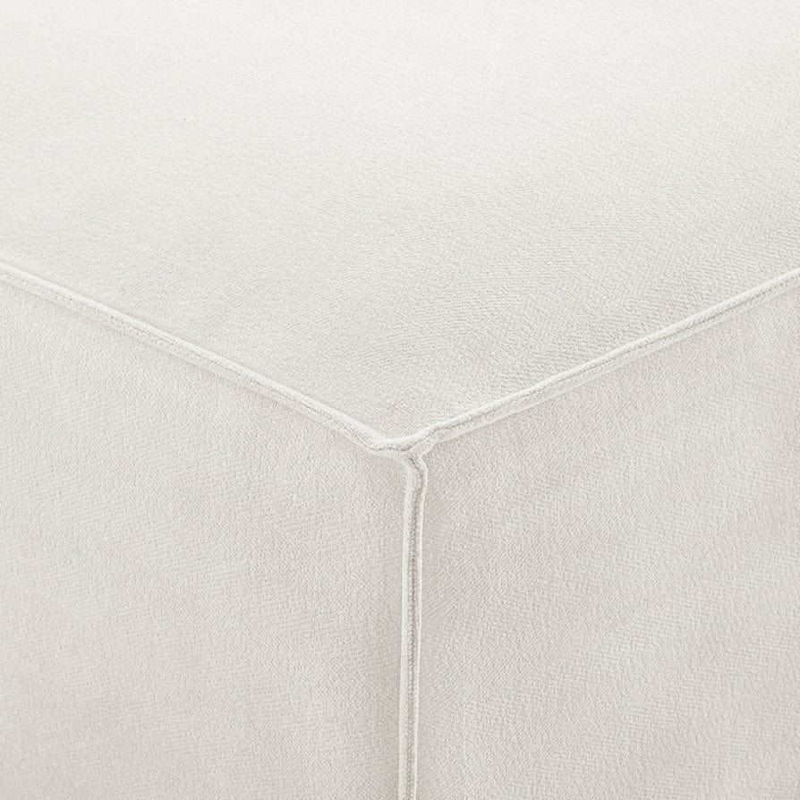 Brooklyn Pouffe - Ivory - Image 5