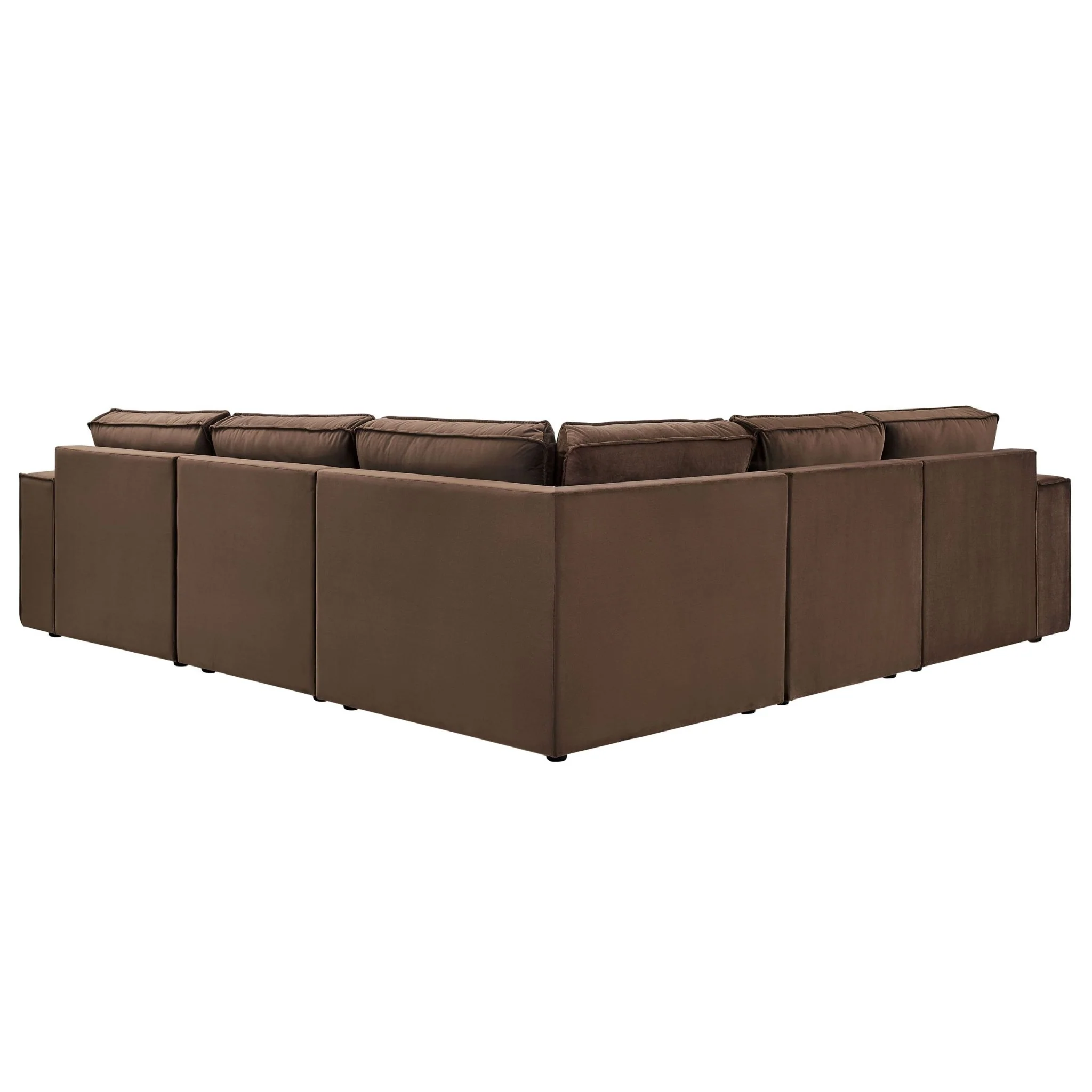 Brooklyn Large Right Hand Corner Sofa - Cappuccino - Image 5