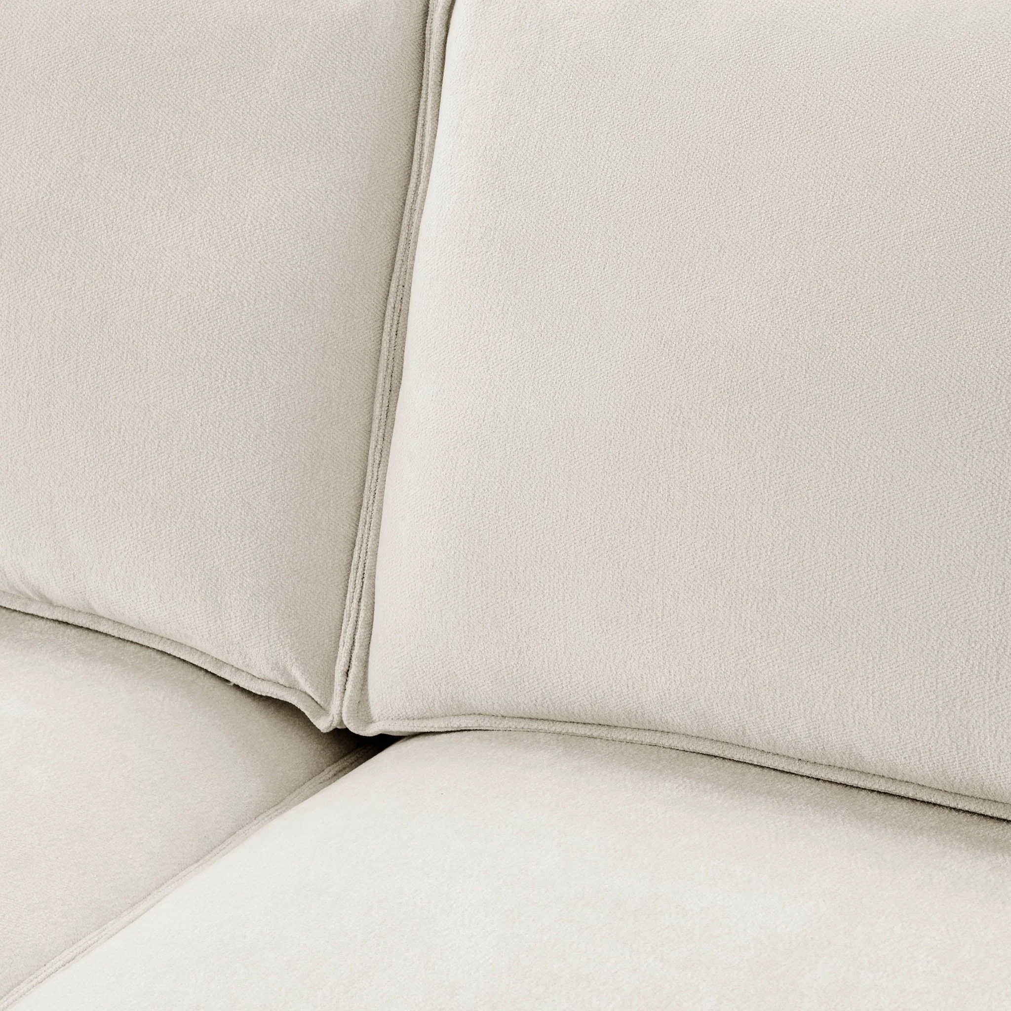 Brooklyn Slim Arm Left Hand Large L-Shape - Chenille Ivory - Image 9