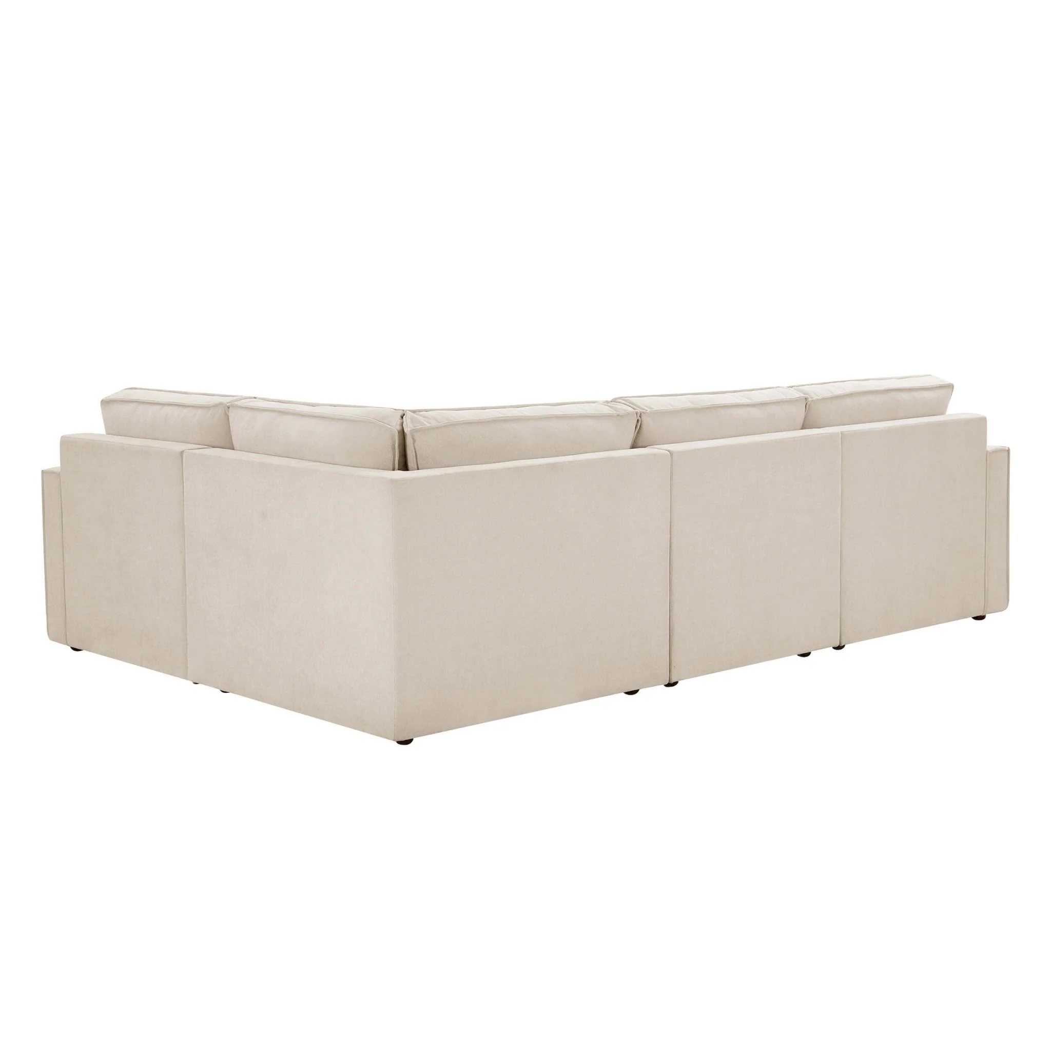Brooklyn Slim Arm Left Hand Small L-Shape - Chenille Ivory - Image 4